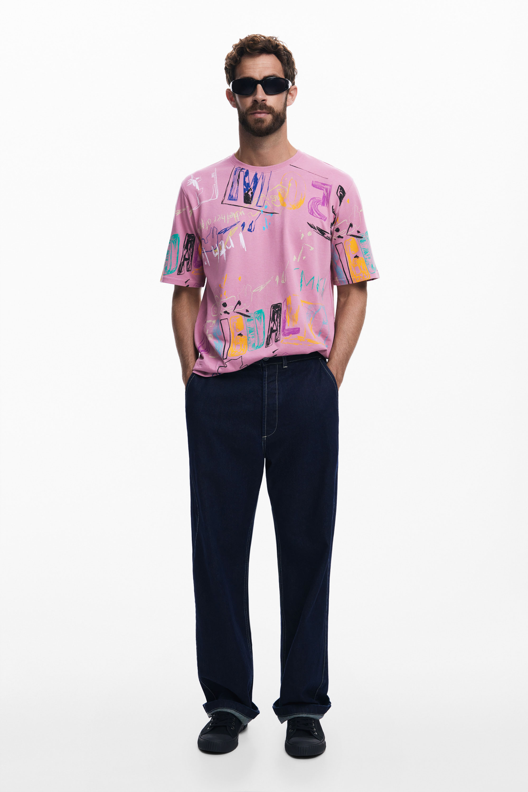 Desigual - MARK - Férfi póló