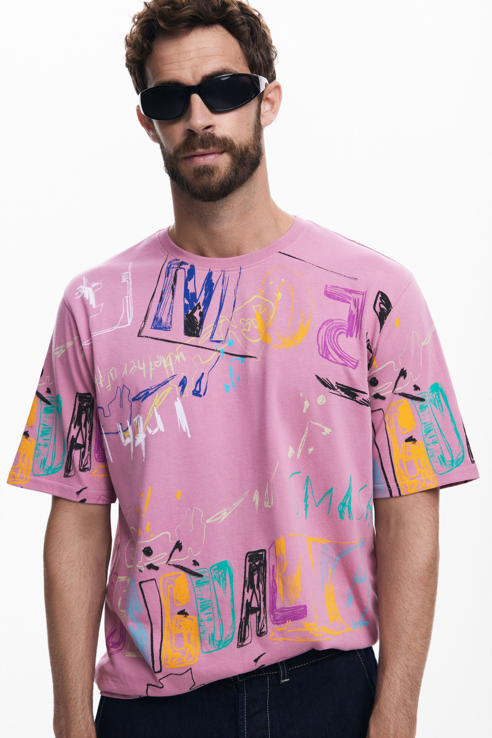 Desigual - MARK - Férfi póló