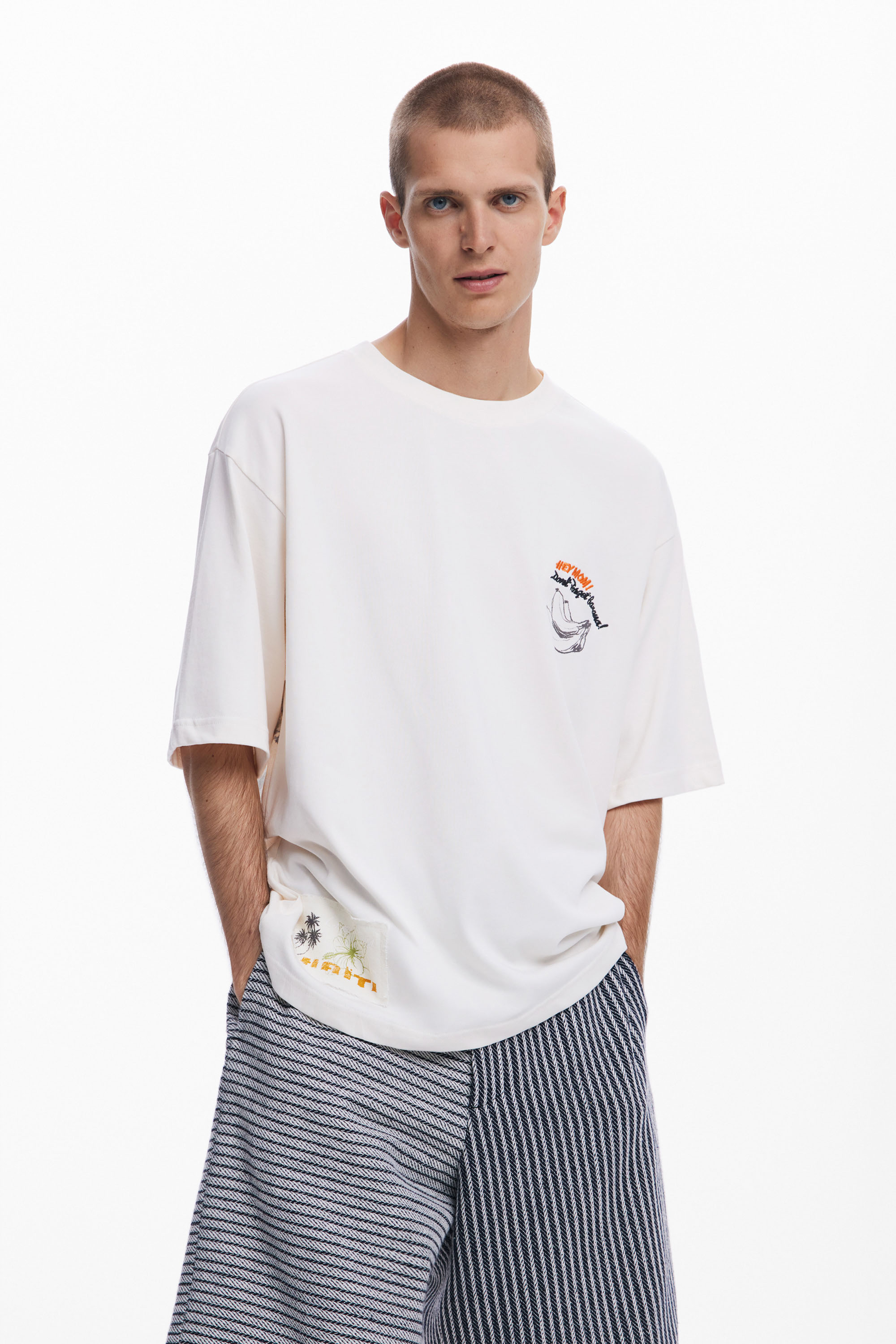 Desigual - PACO - Férfi póló