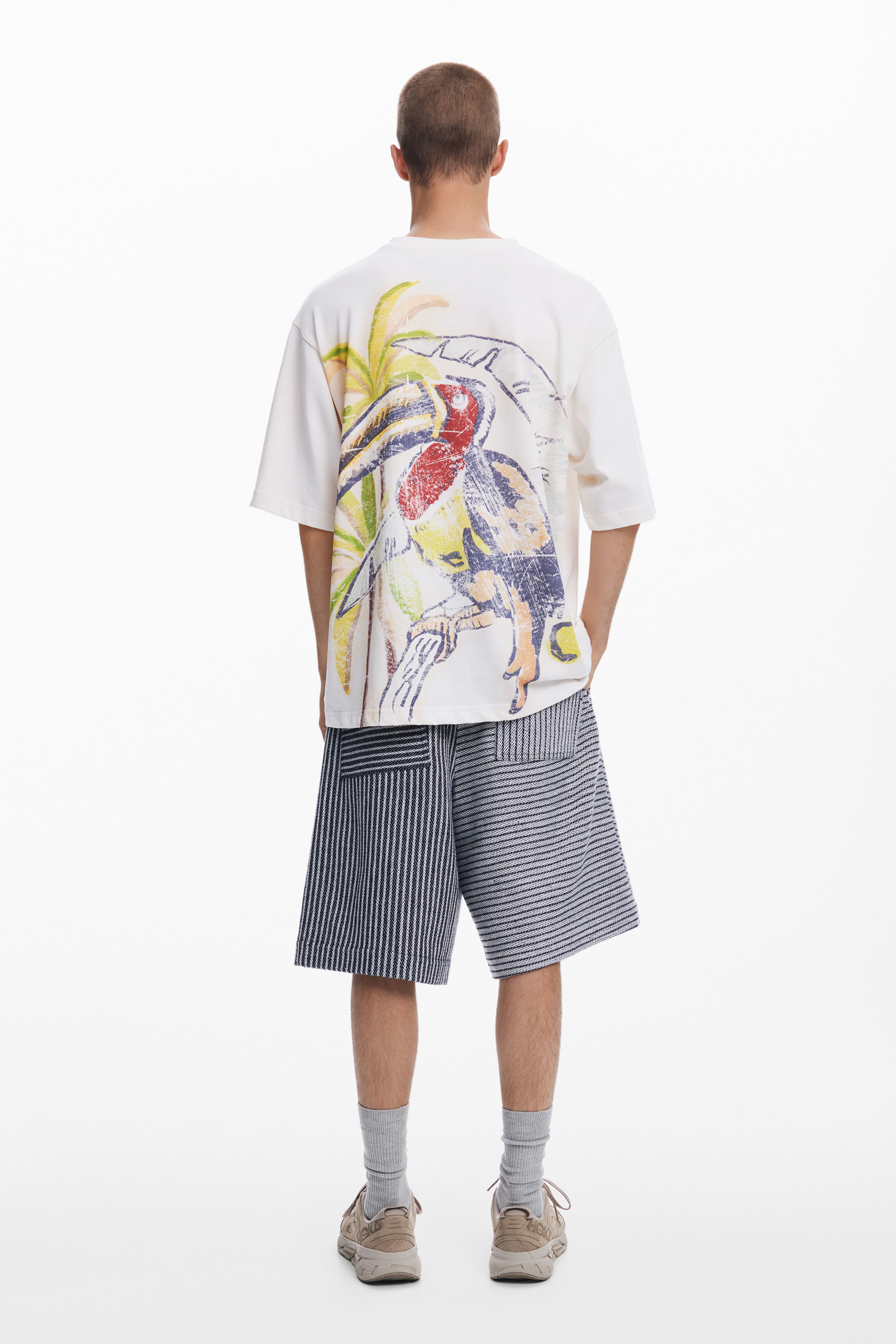 Desigual - PACO - Férfi póló