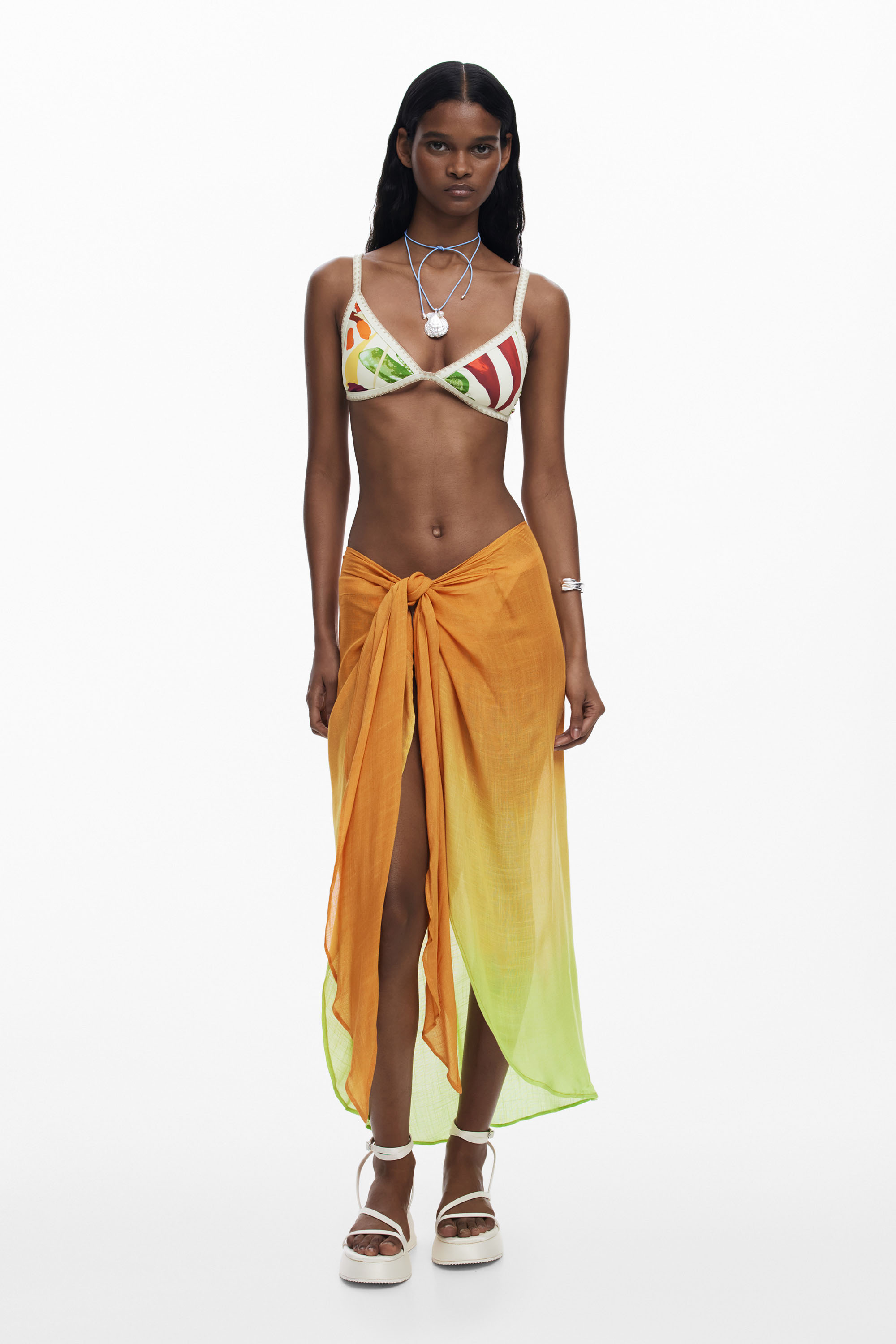 Desigual - BELICE TOP - Női bikini felső