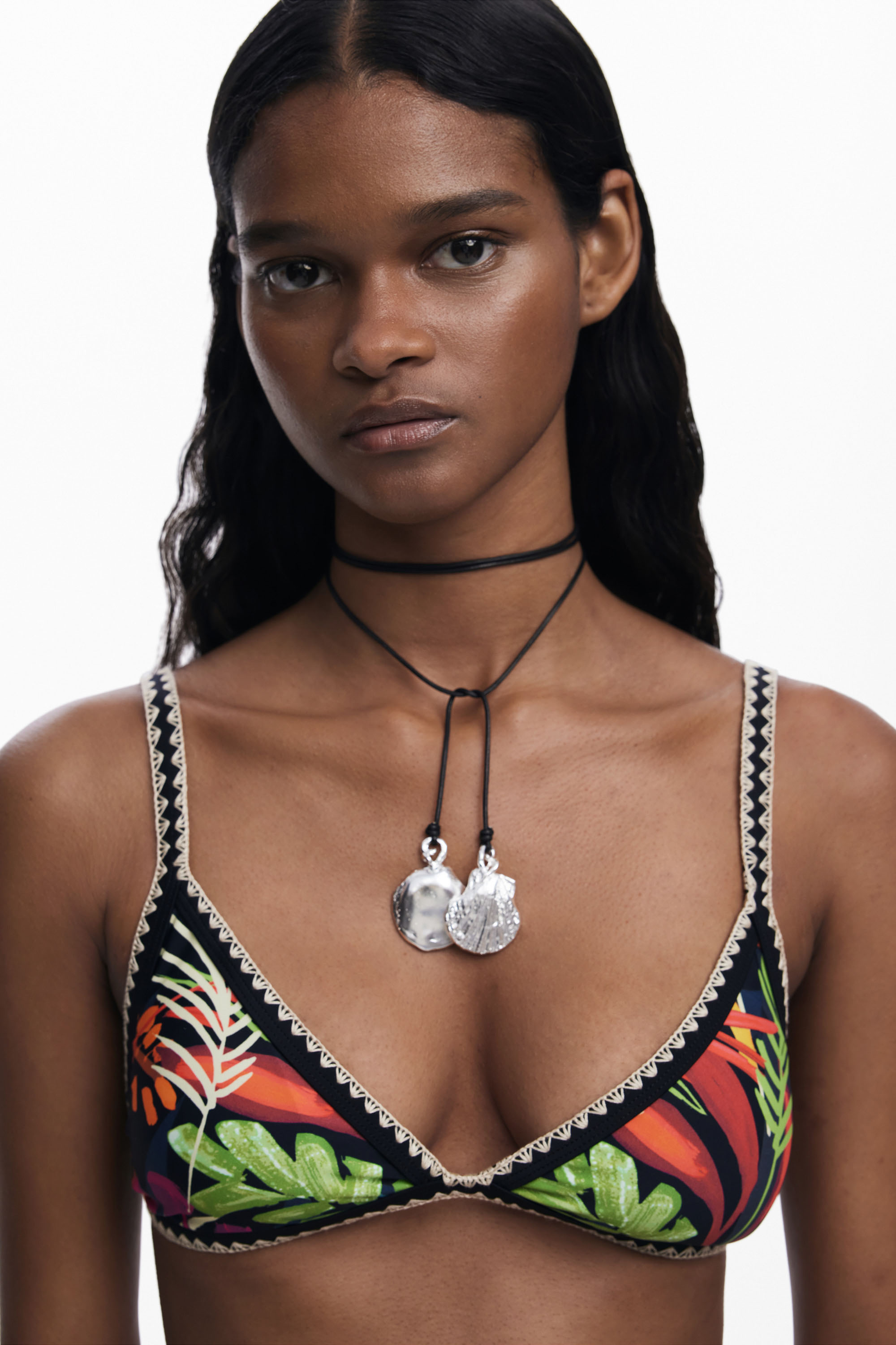 Desigual - BELICE TOP - Női bikini felső