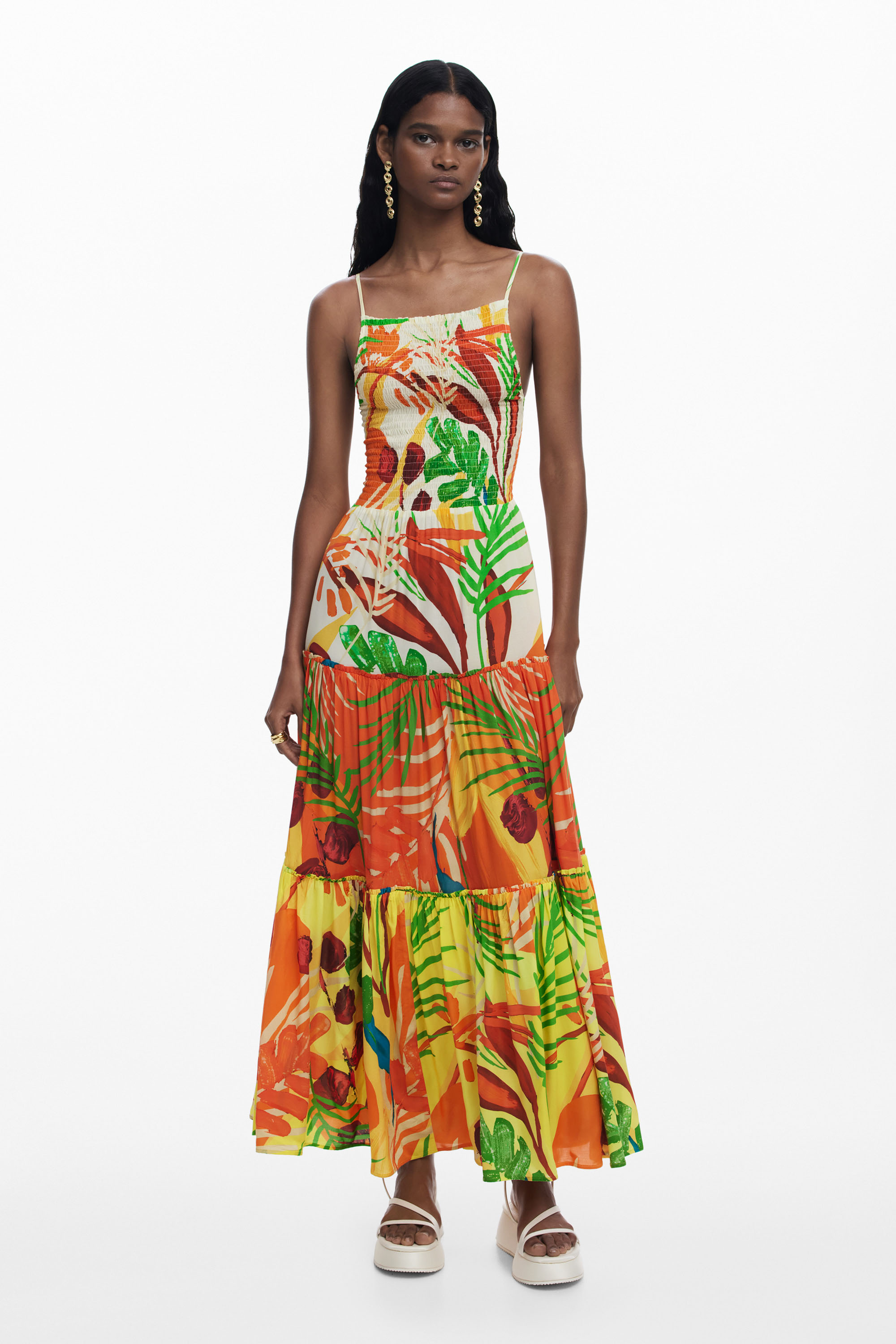 Desigual - BAHAMAS PATCH DRESS - Női ruha