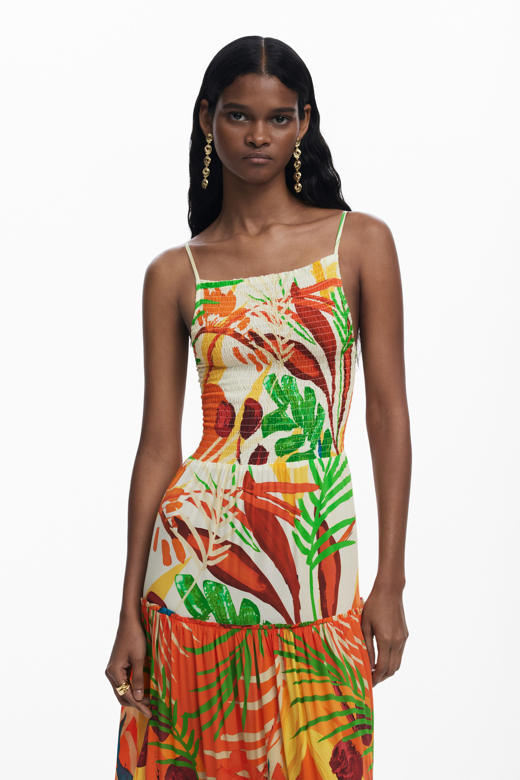 Desigual - BAHAMAS PATCH DRESS - Női ruha