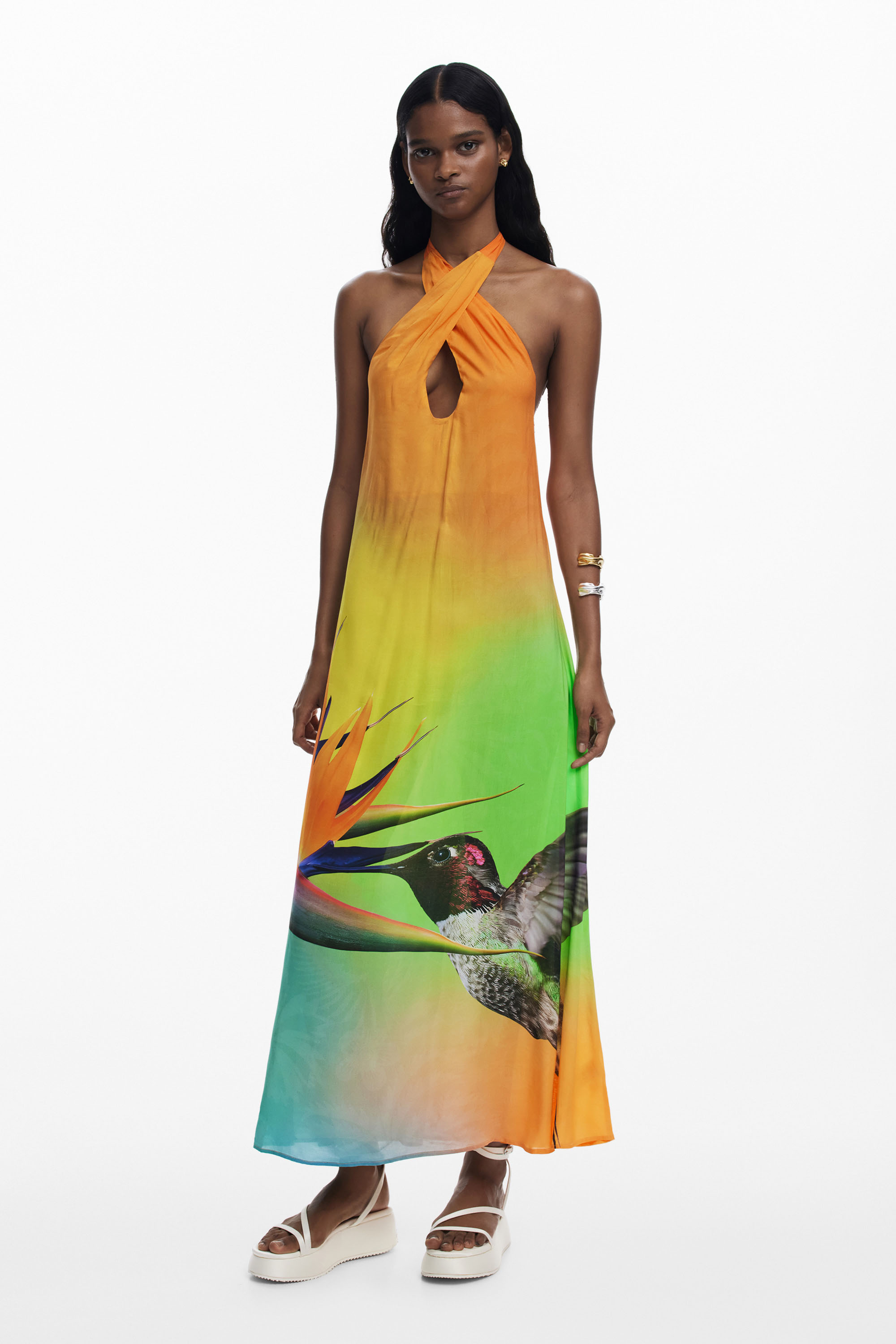 Desigual - COLIBRÍ DRESS - Női ruha
