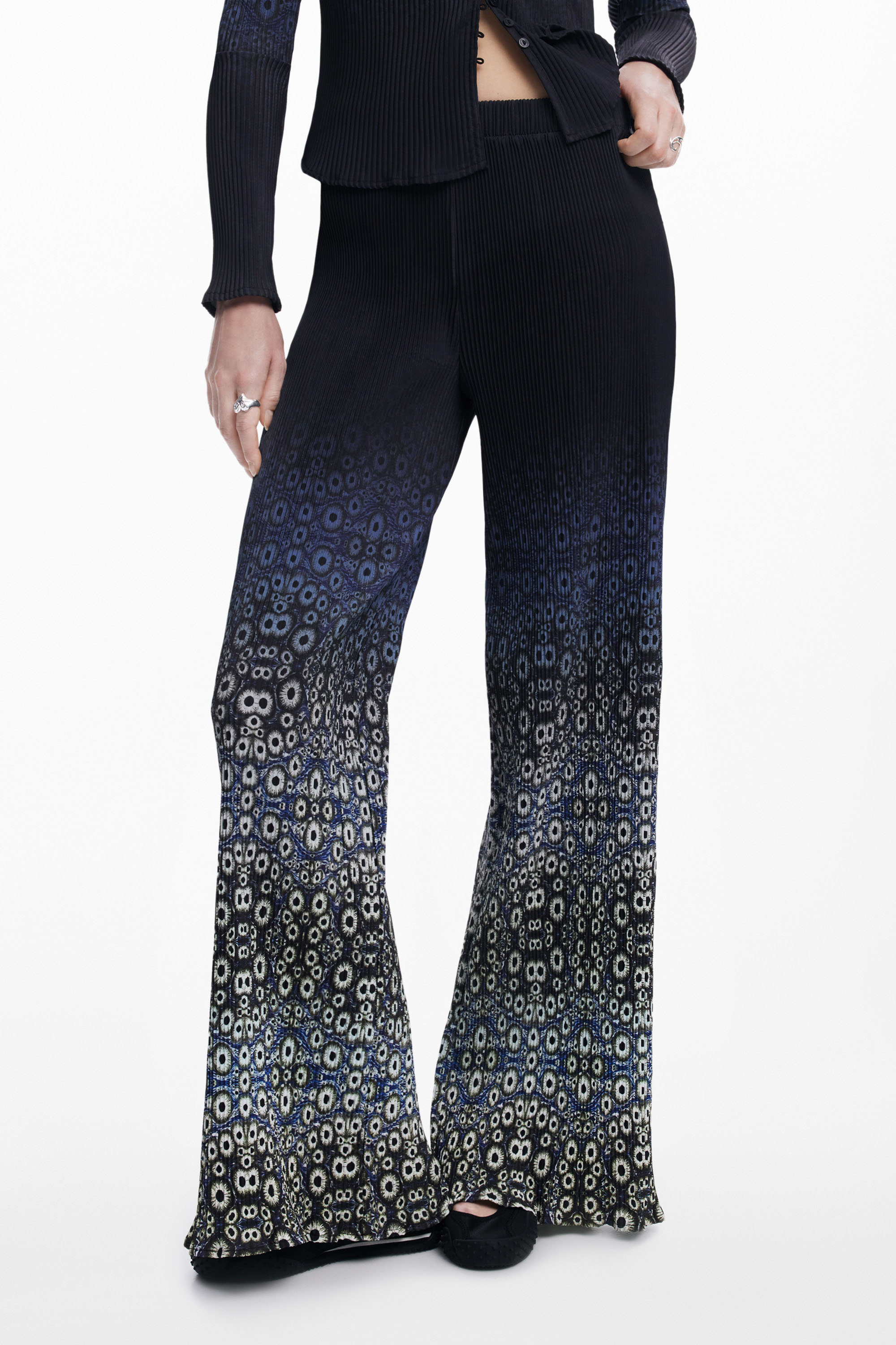 Desigual - LACROIX/CELULAS - Elegáns Női nadrág