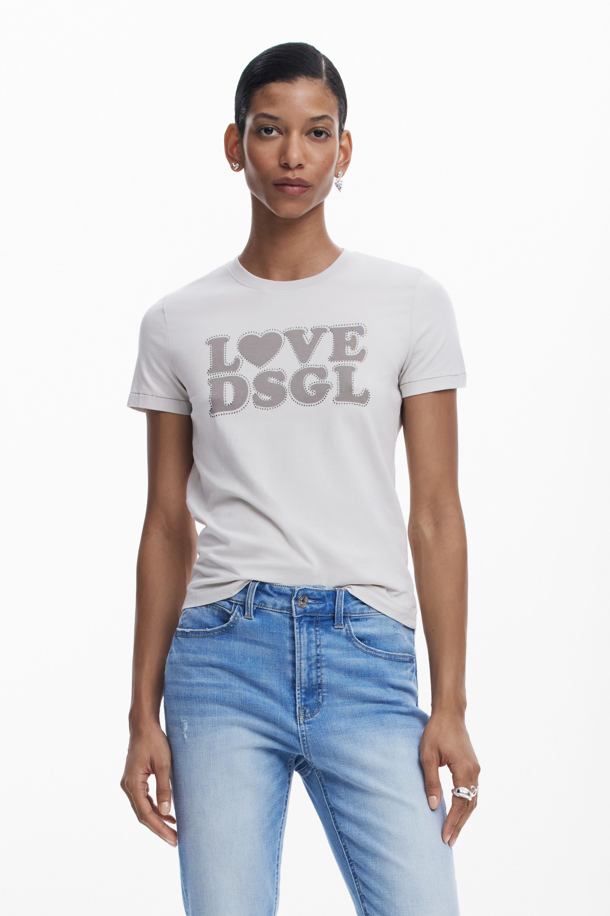 Desigual - LOVE DSGL - Női póló