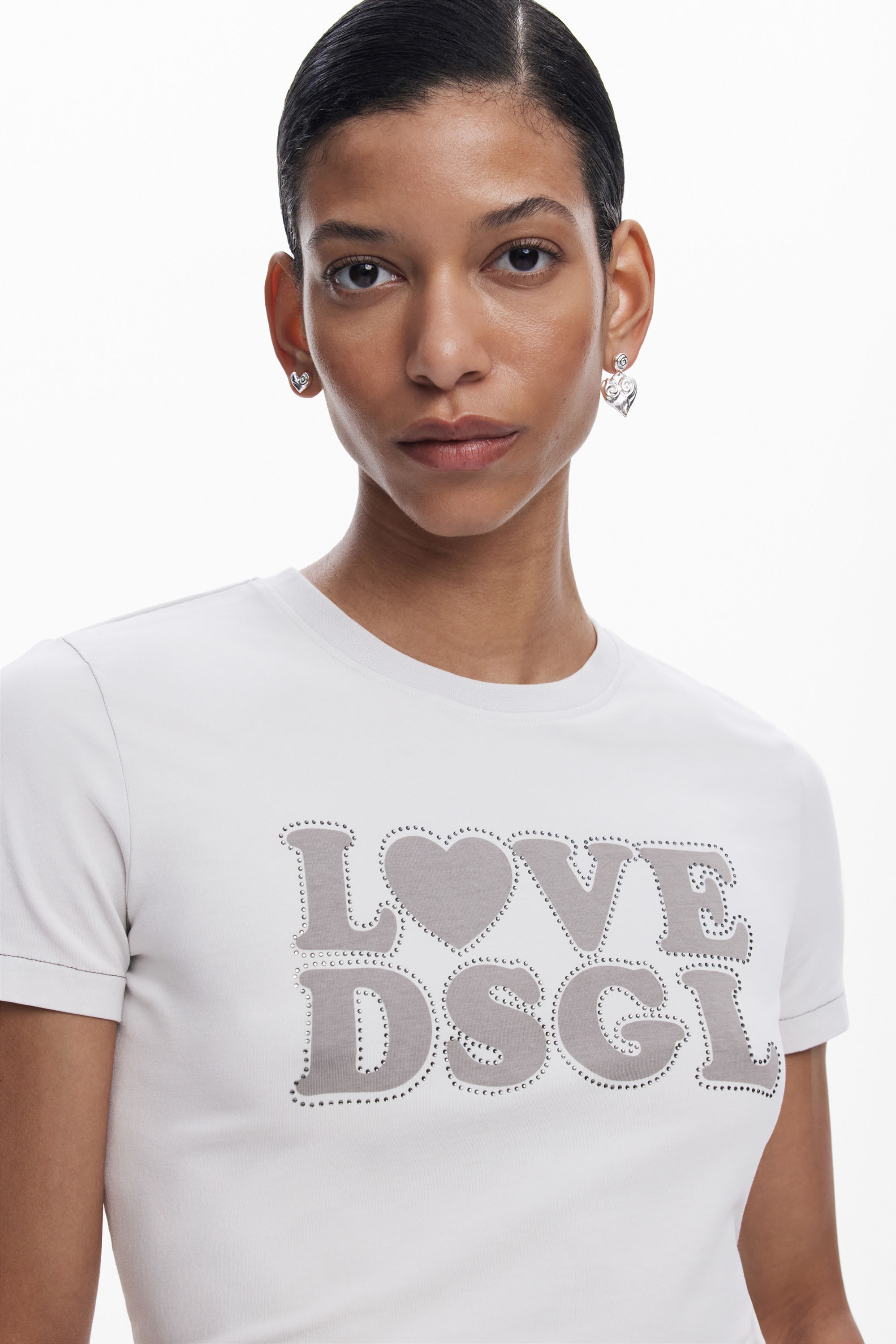 Desigual - LOVE DSGL - Női póló