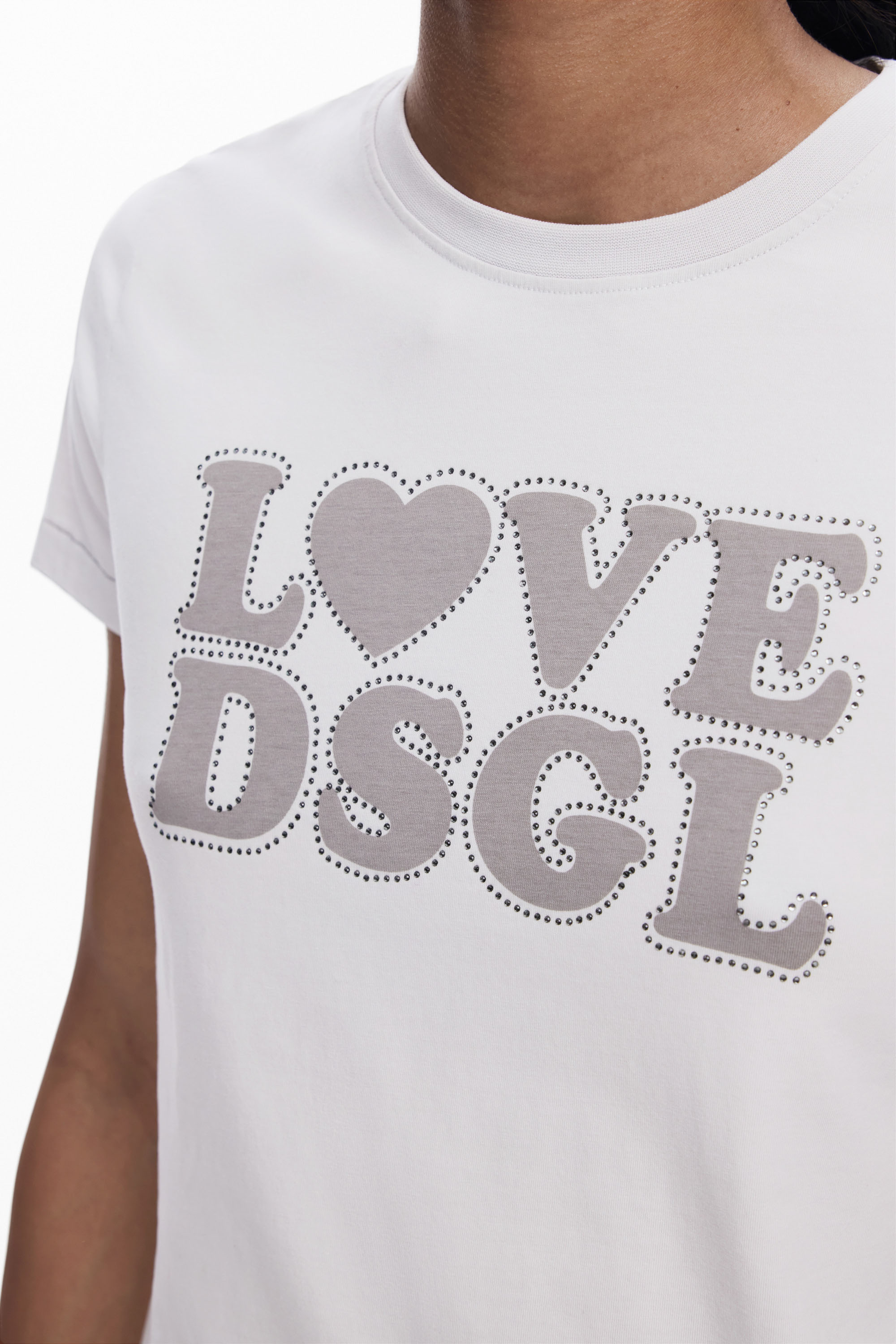 Desigual - LOVE DSGL - Női póló