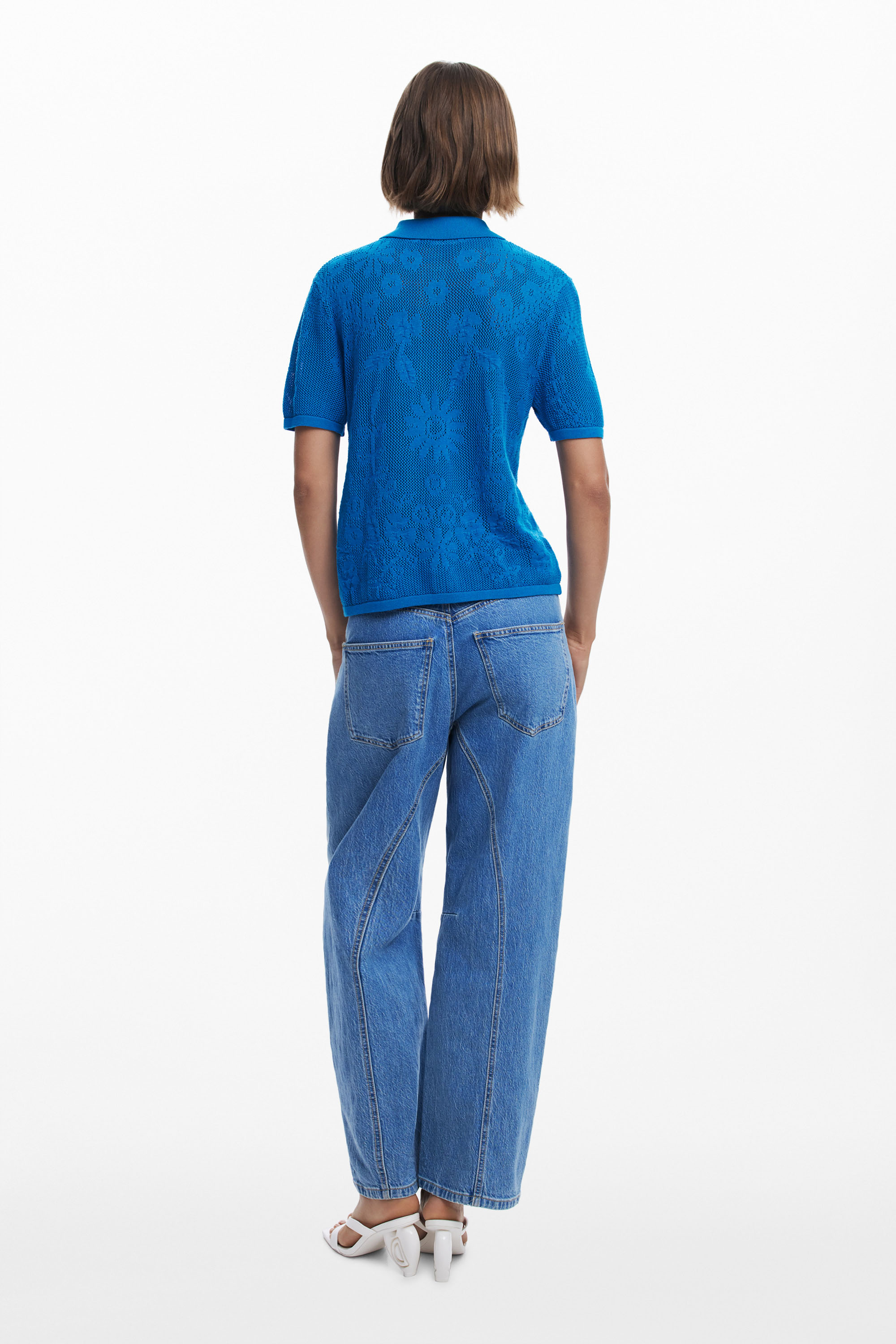 Desigual - RAY - Galléros Női póló