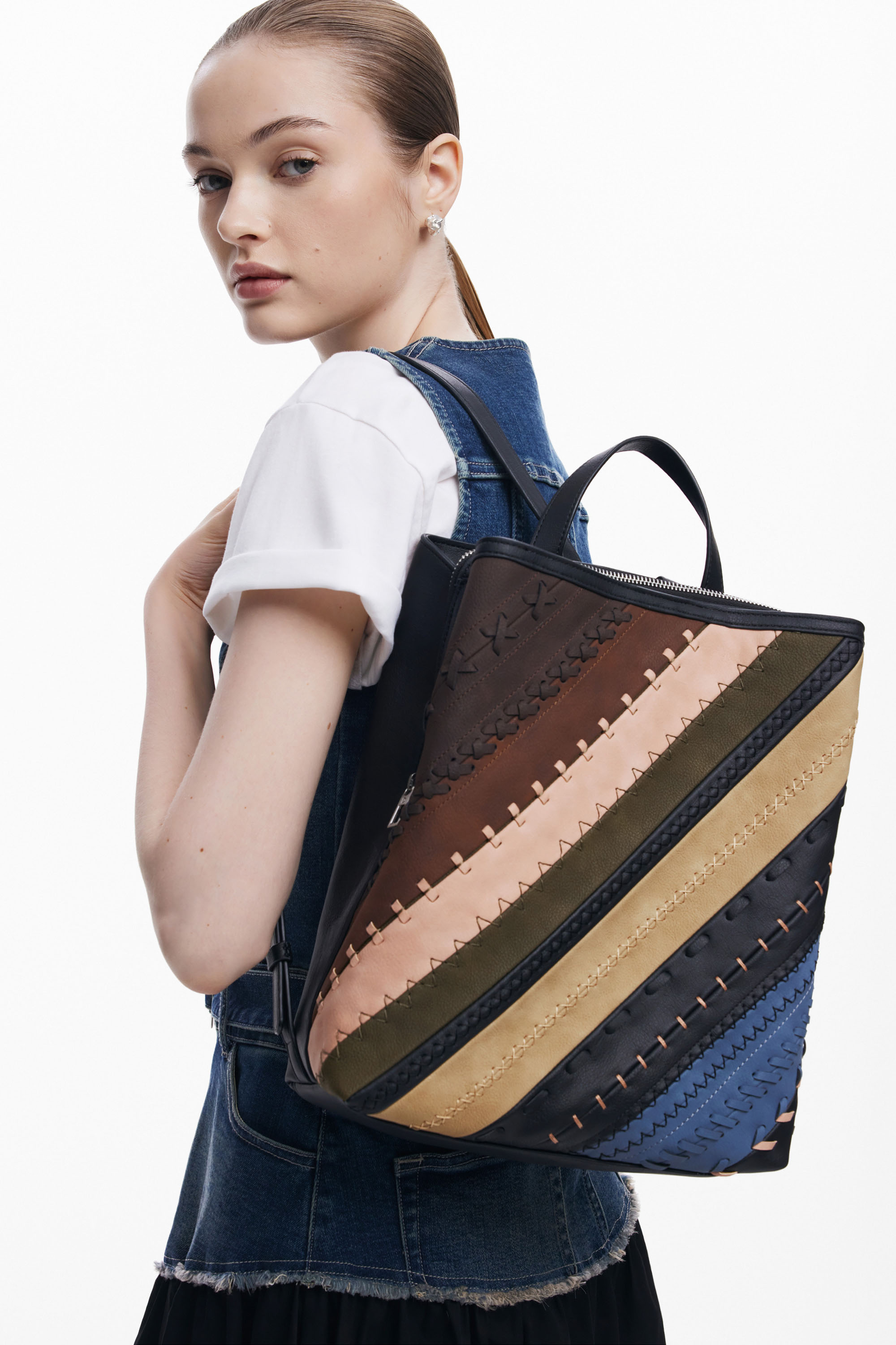 Desigual - QUEBEC WHIPSTITCH SUMY STRAIGHT - Női hátizsák