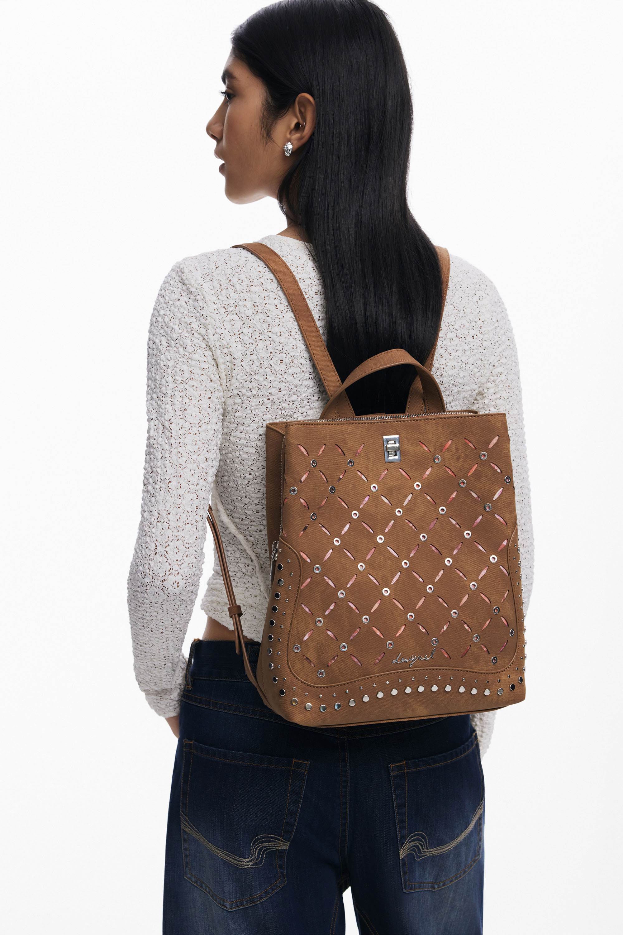 Desigual - YANKEE METAL PATCH SUMY MINI - Női hátizsák