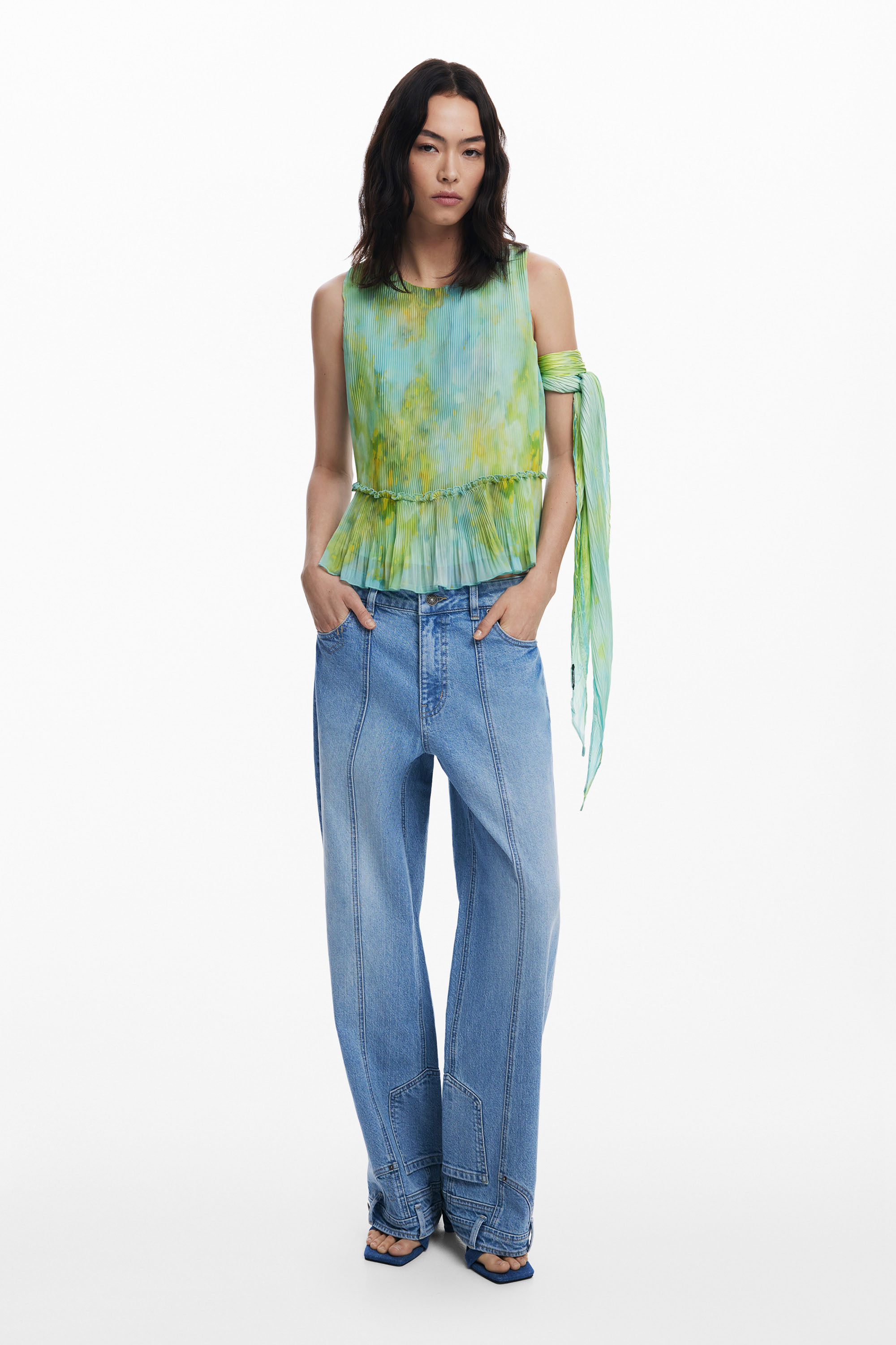 Desigual - EFORTLESS DIAMOND - Női kendő