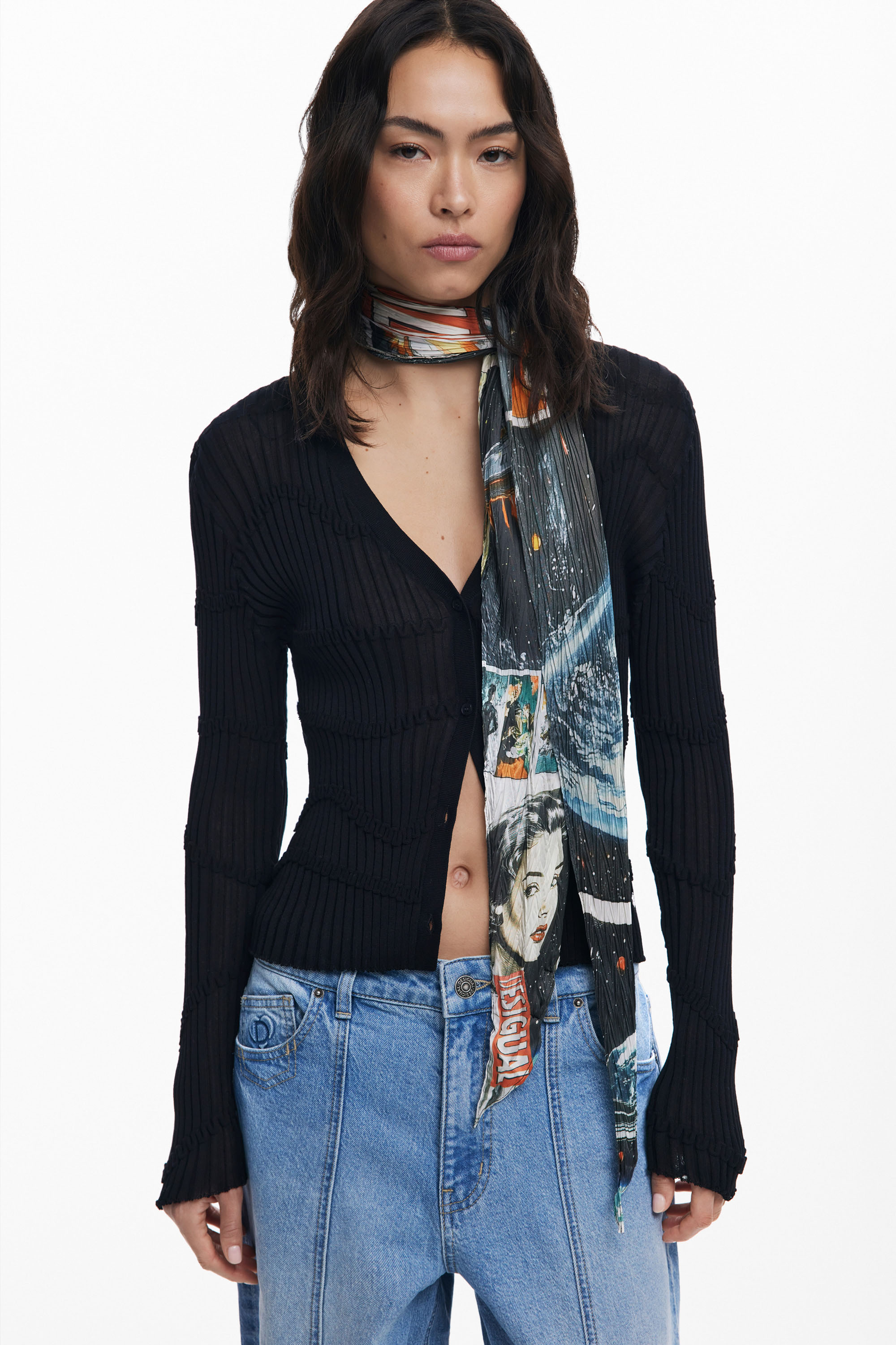 Desigual - FOXTROT - Női sál