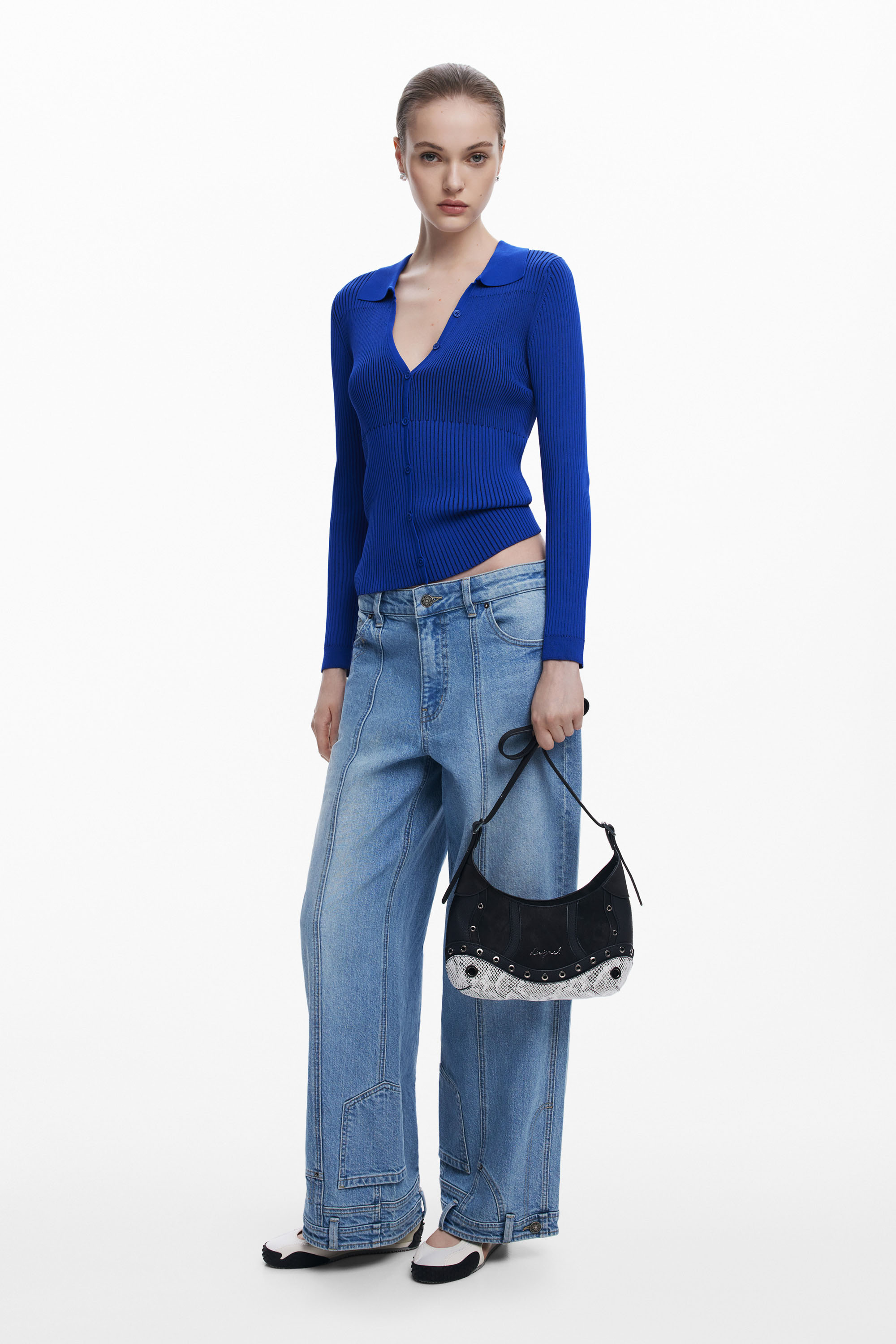 Desigual - SNAKE PATCH HAITI - Női oldaltáska