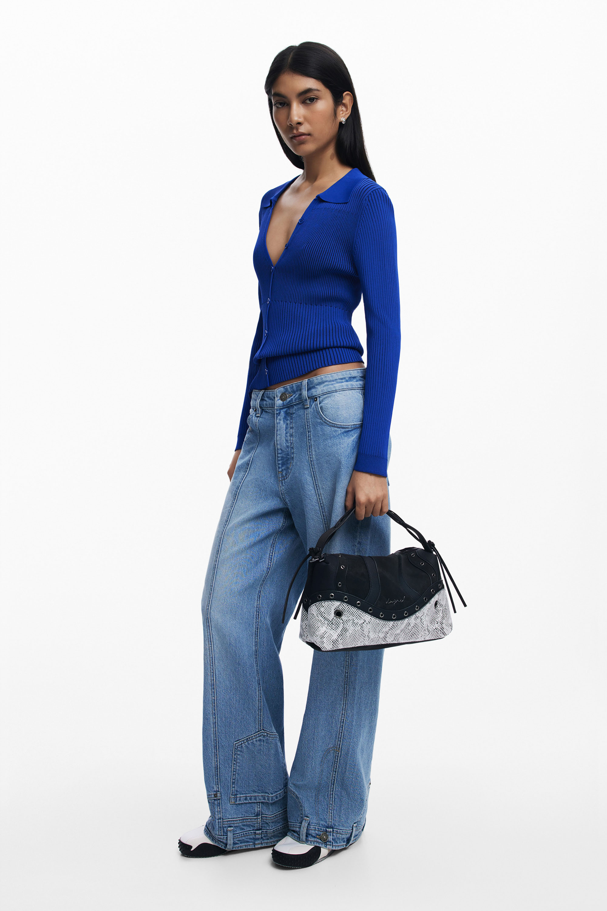 Desigual - SNAKE PATCH BERGAMO - Női oldaltáska