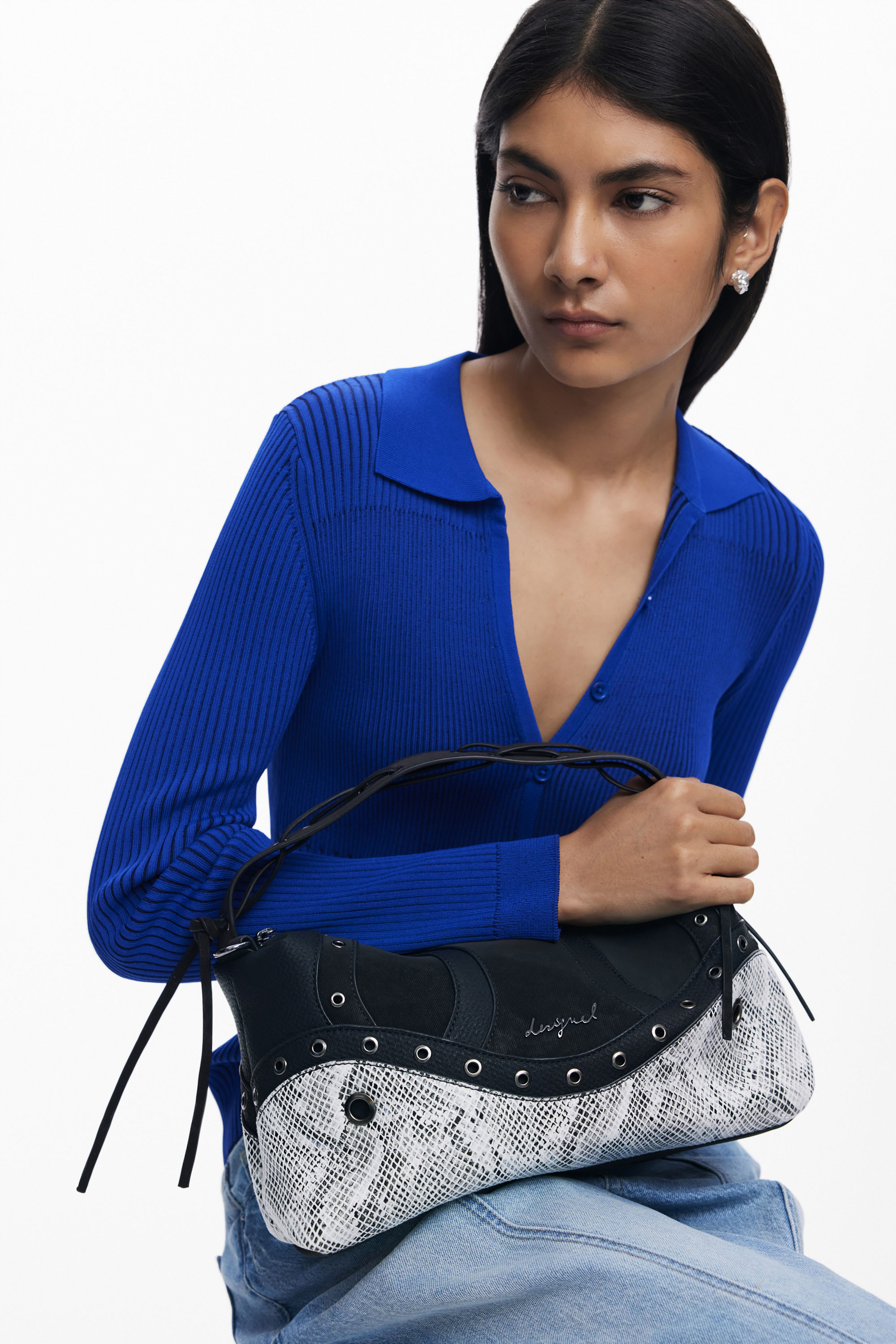 Desigual - SNAKE PATCH BERGAMO - Női oldaltáska