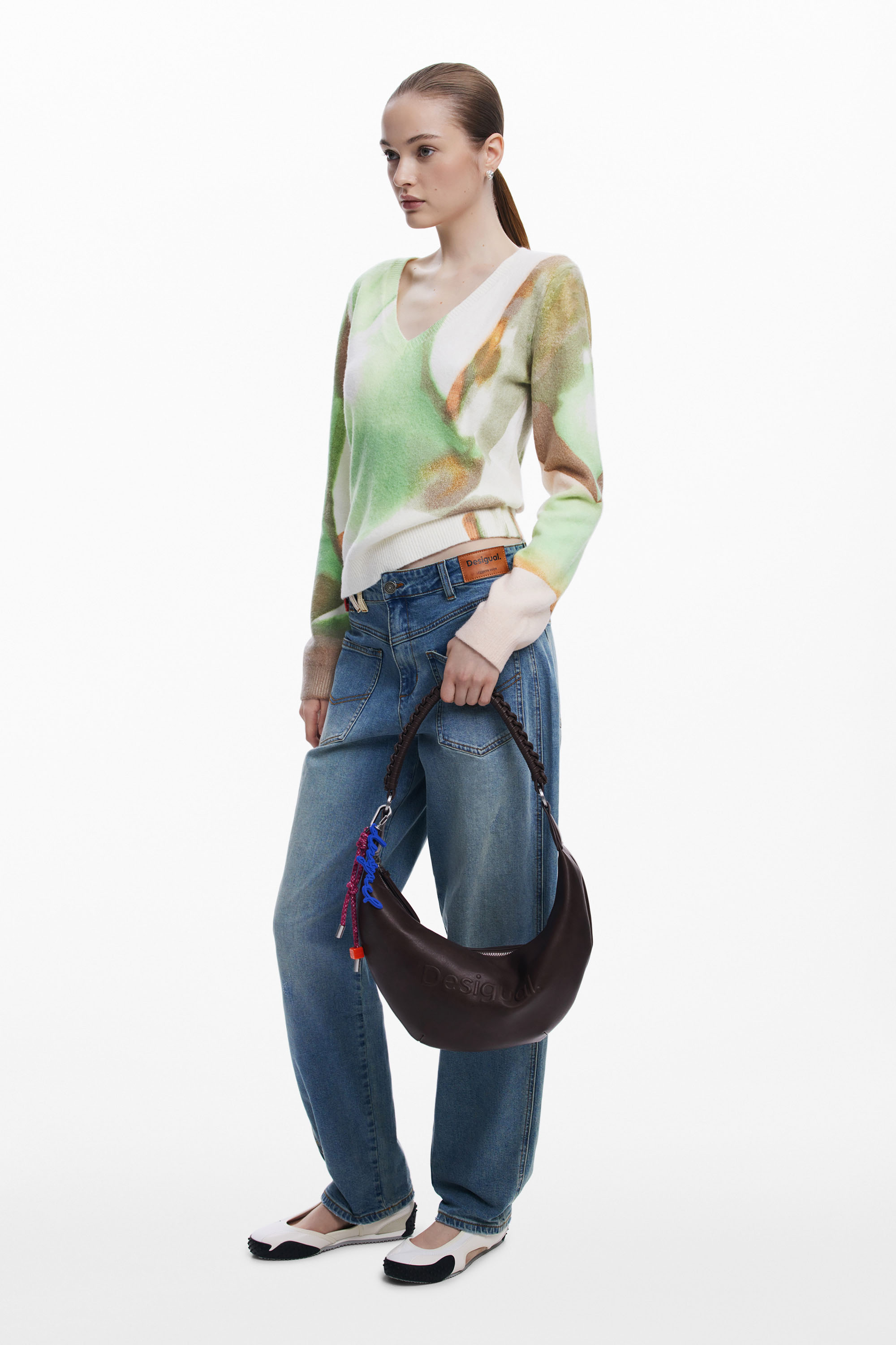 Desigual - HALF LOGO ZANTE - Női oldaltáska