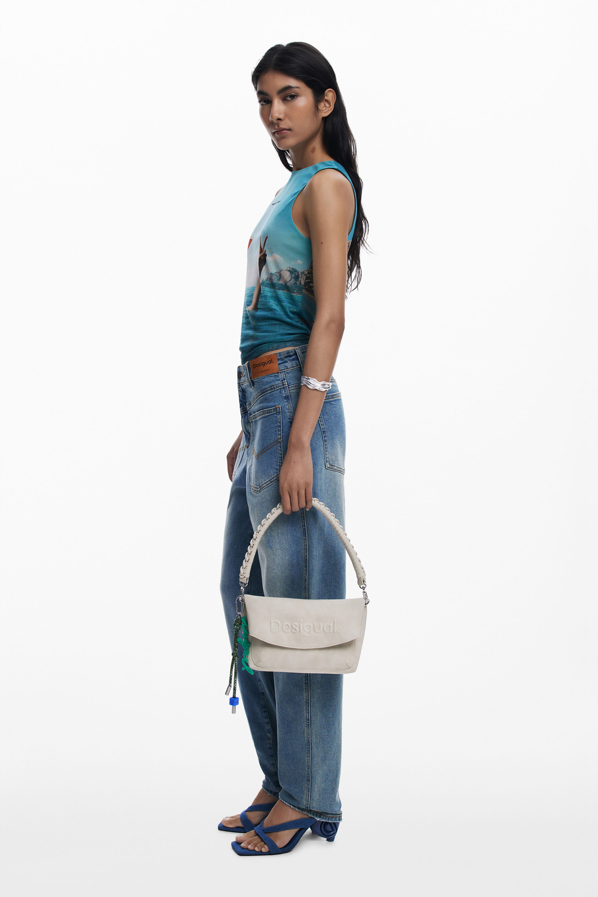 Desigual - HALF LOGO - Női oldaltáska