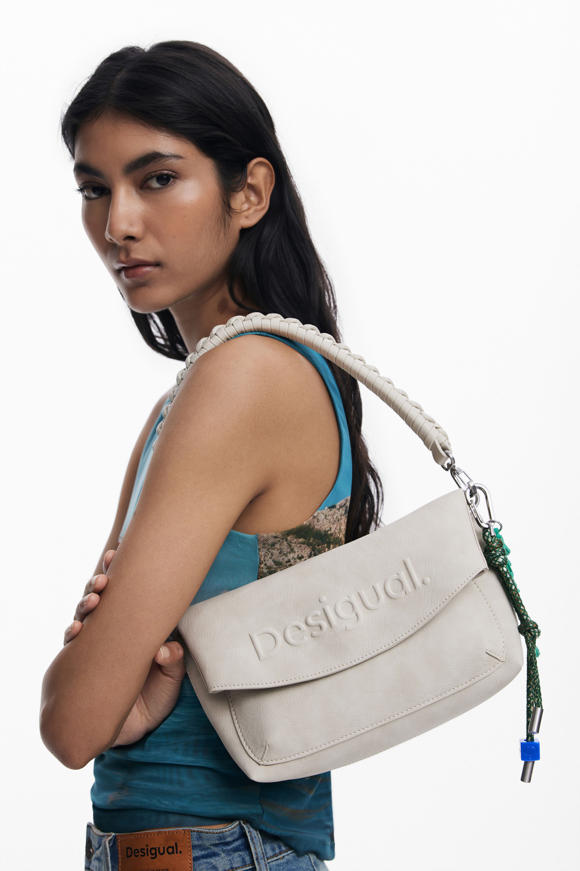 Desigual - HALF LOGO - Női oldaltáska