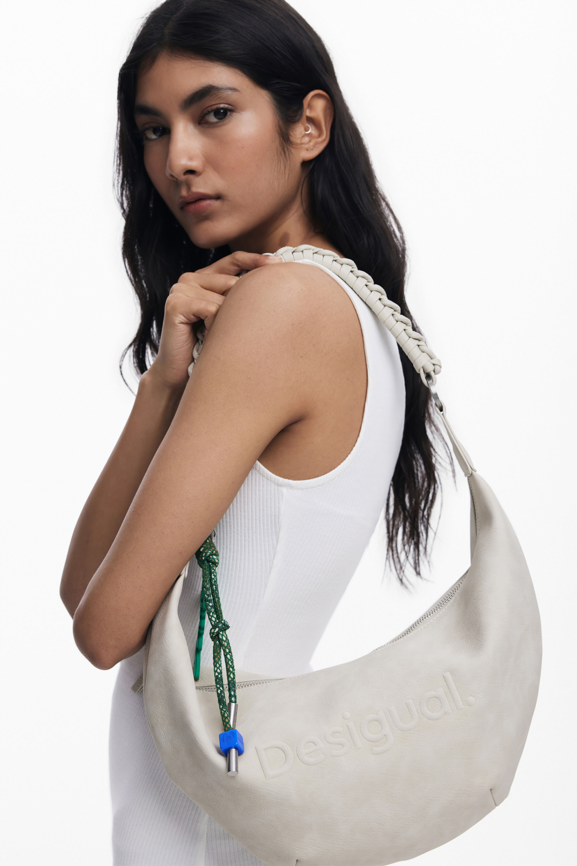 Desigual - HALF LOGO - Női oldaltáska