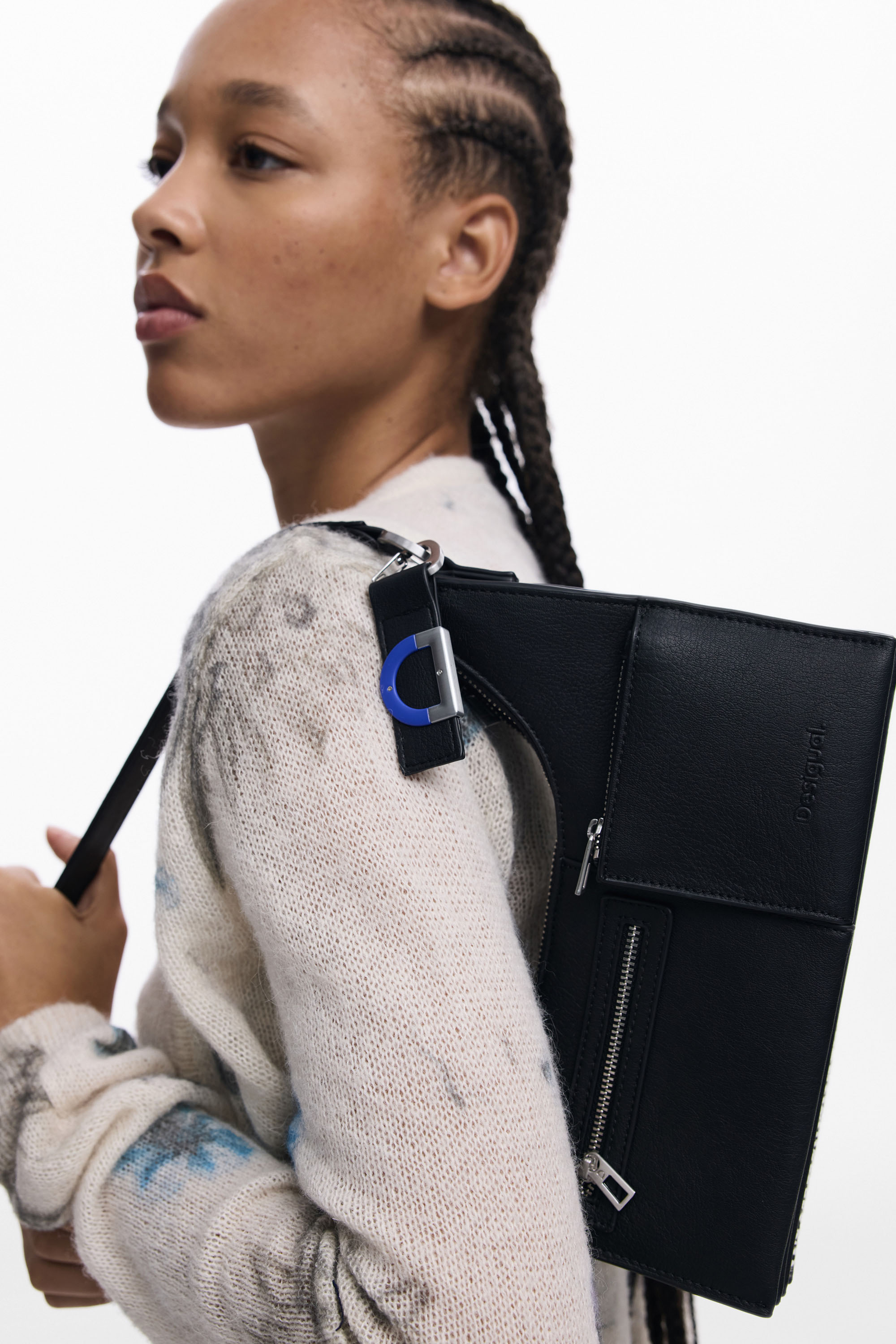 Desigual - DELTA VEGA OLIVE - 3in1 Női oldaltáska