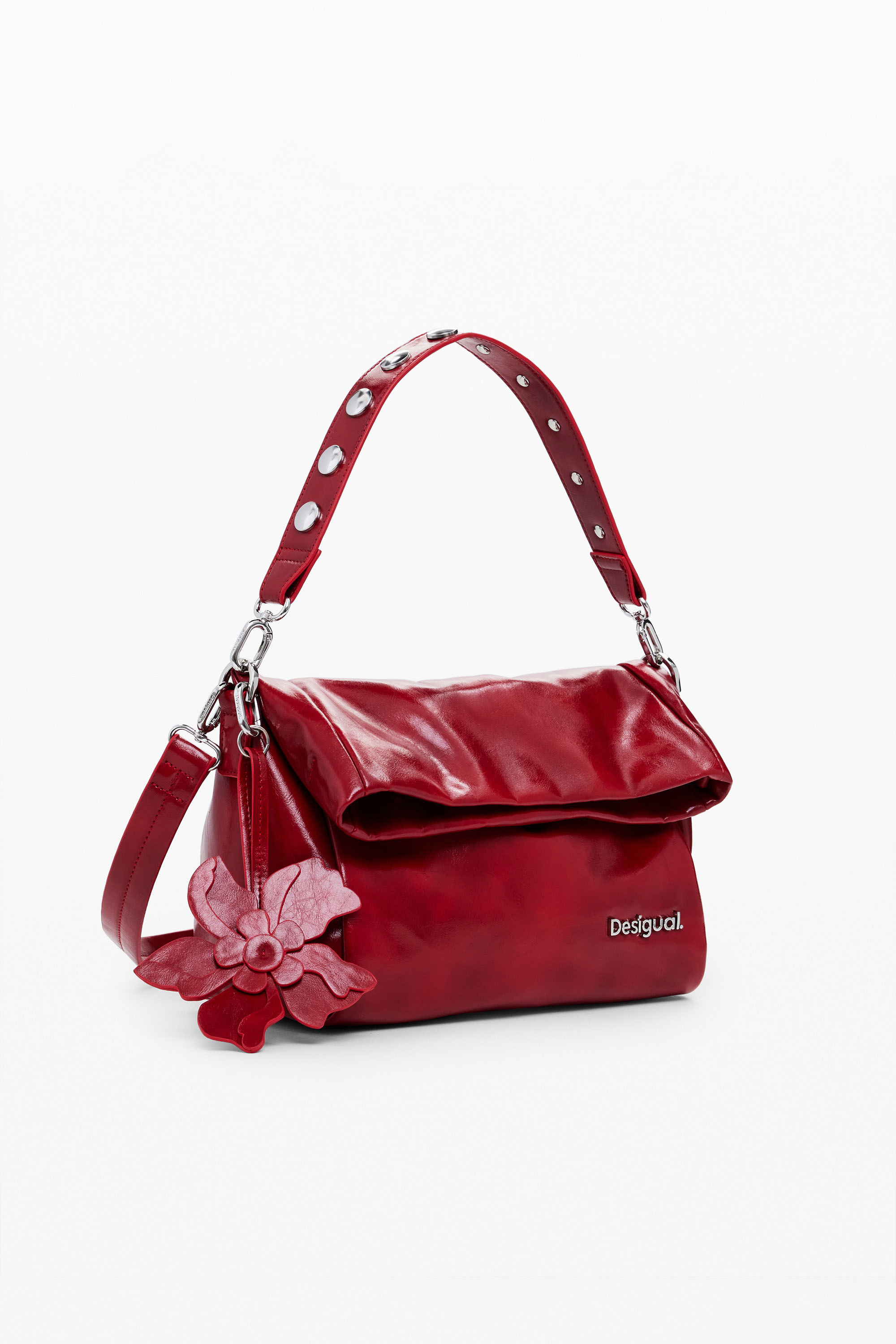 Desigual - REPRISE RED VALENTINE LOVERTY - Női oldaltáska