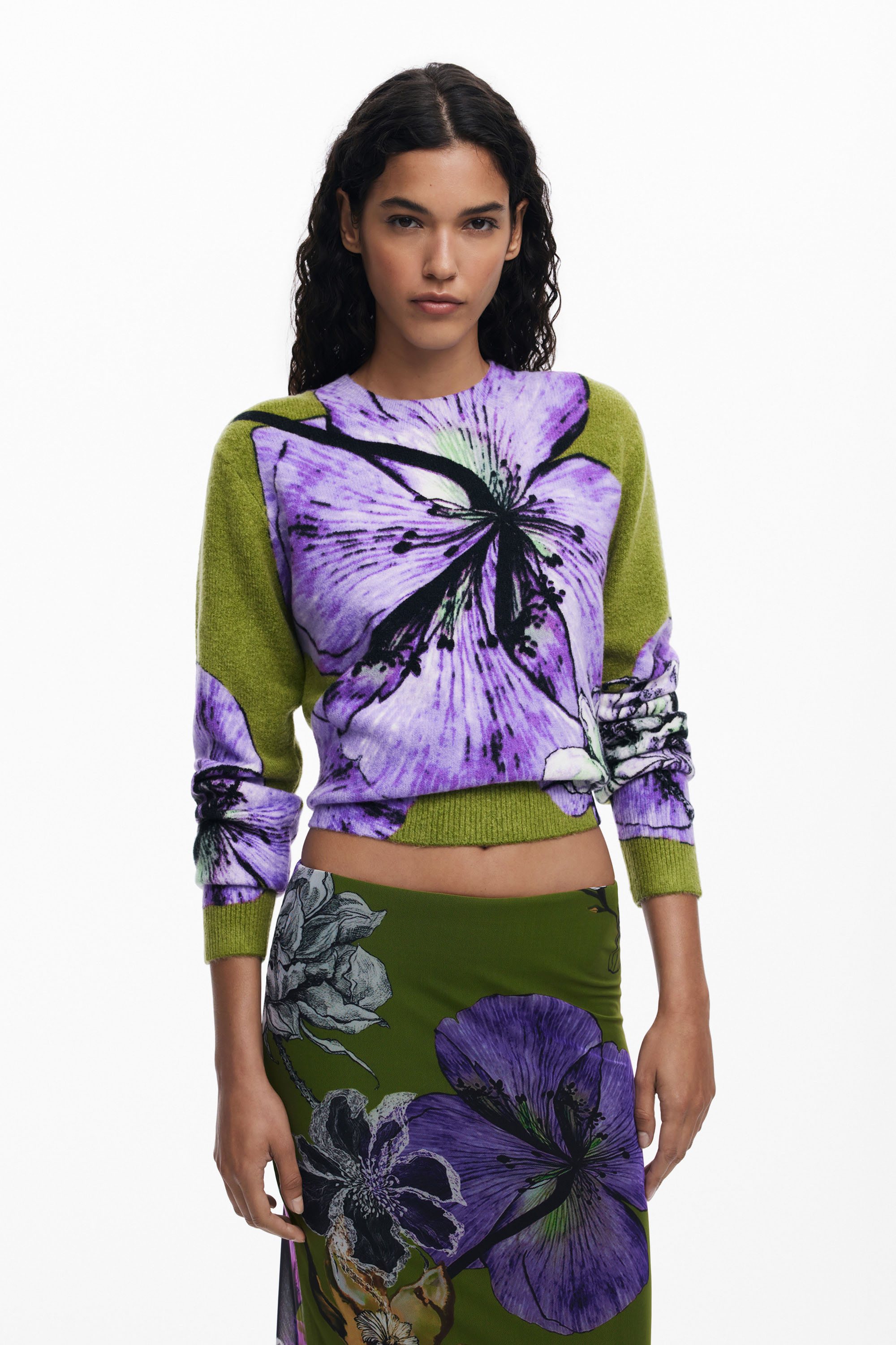 Desigual - TULLEFLOWERS / LACROIX - Női szoknya