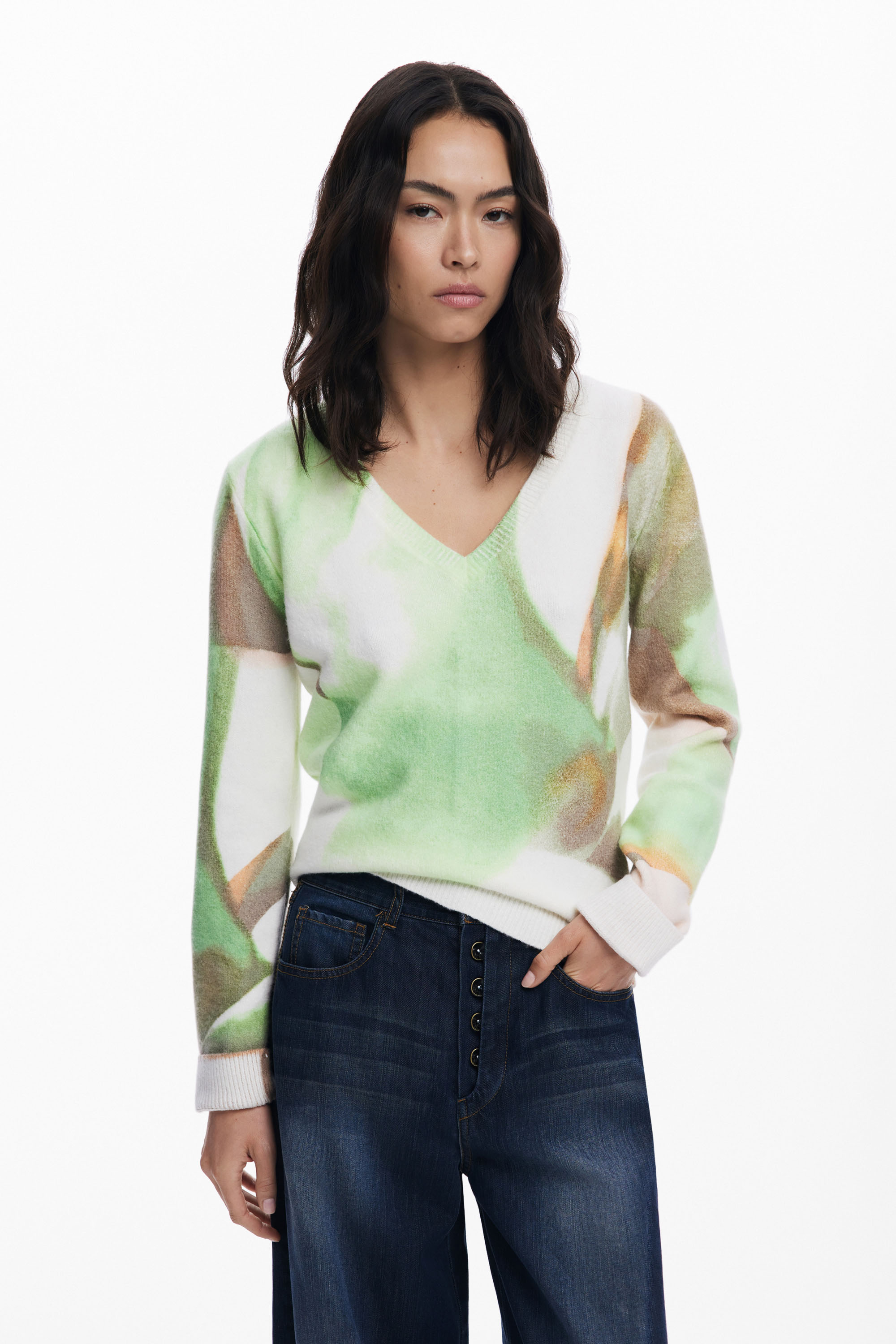 Desigual - OULU - Elegáns Női pulóver