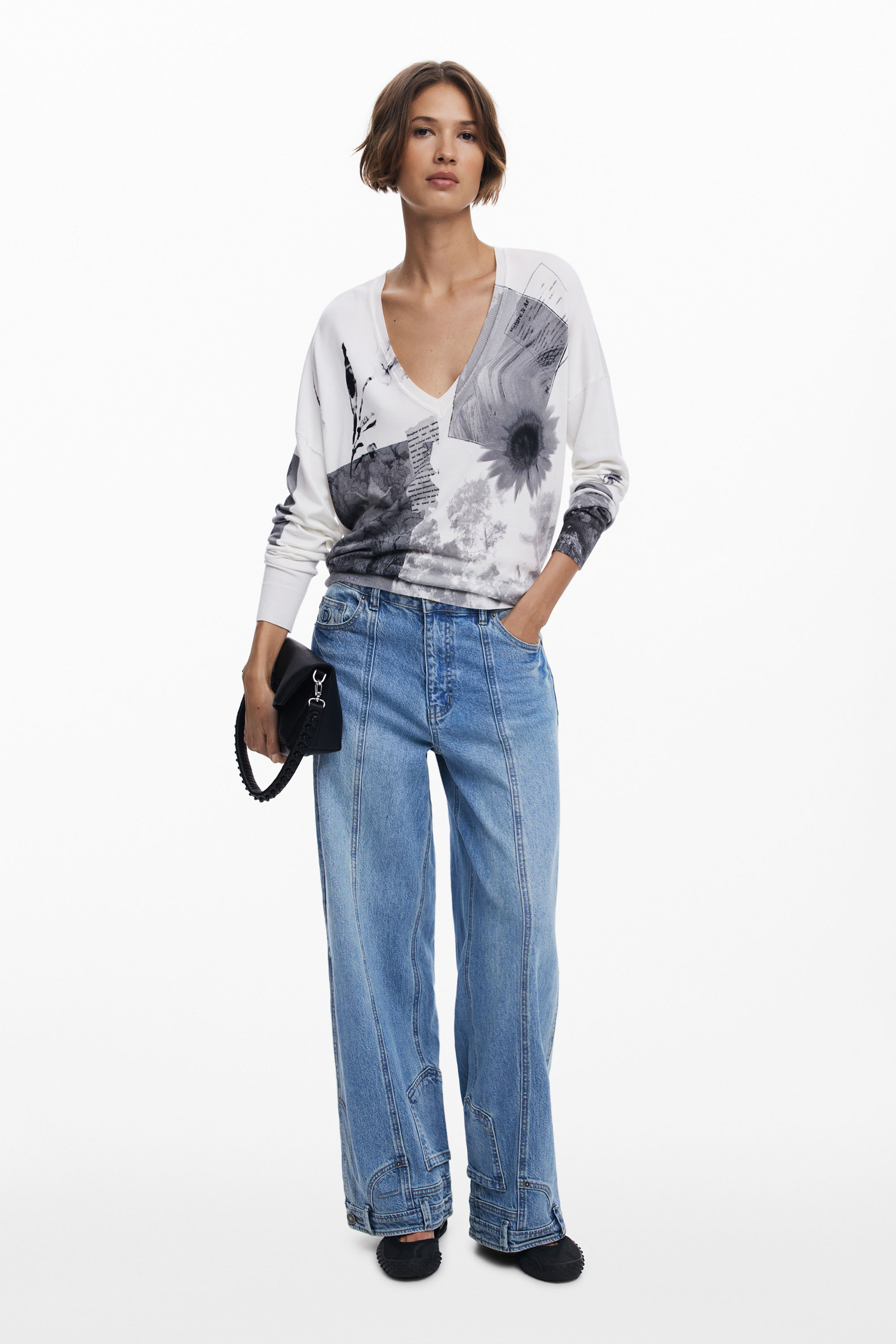 Desigual - GOTEMBURGO - Elegáns Női pulóver