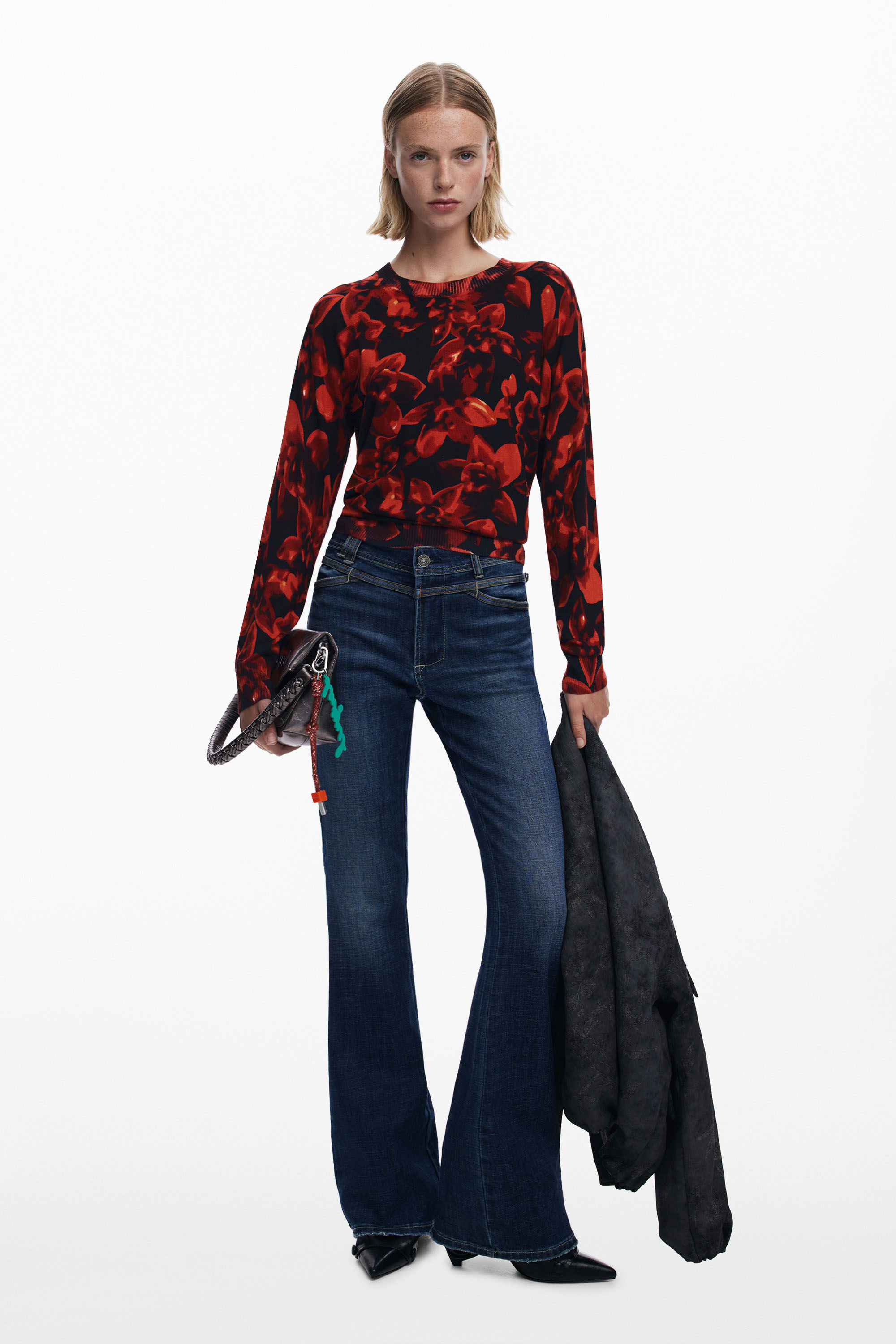 Desigual - LUND - Elegáns Női pulóver