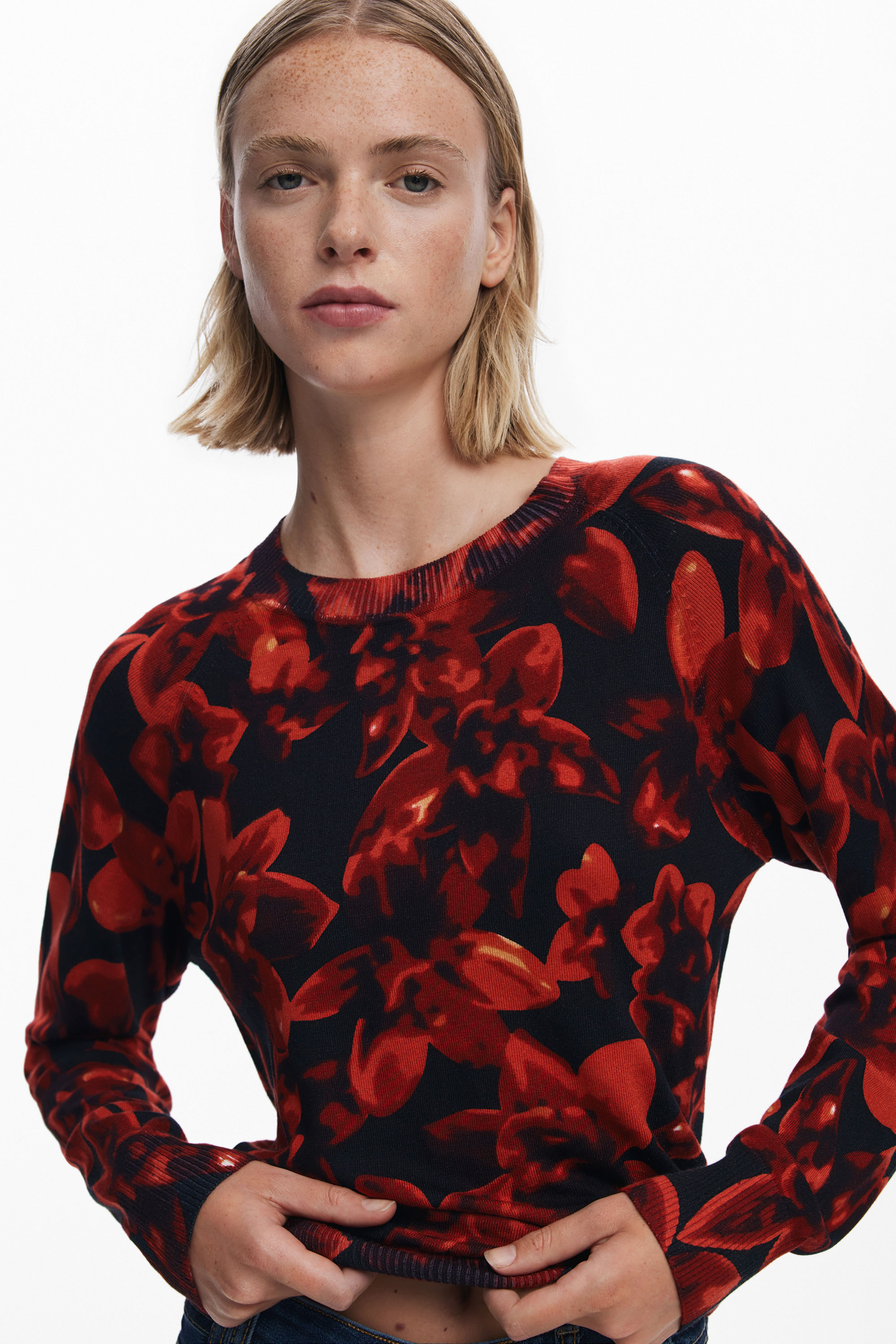 Desigual - LUND - Elegáns Női pulóver