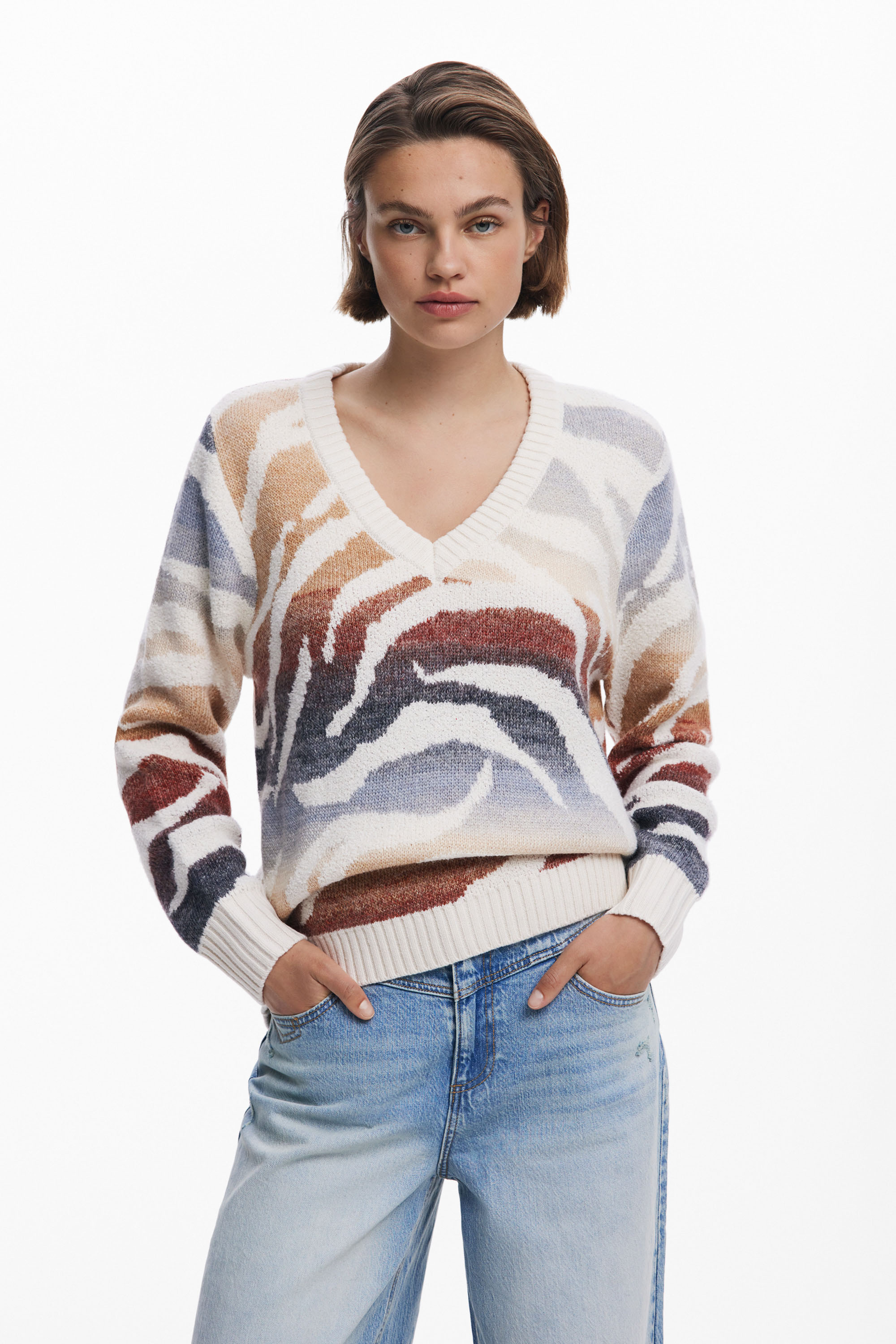 Desigual - WASILLA - Elegáns Női pulóver