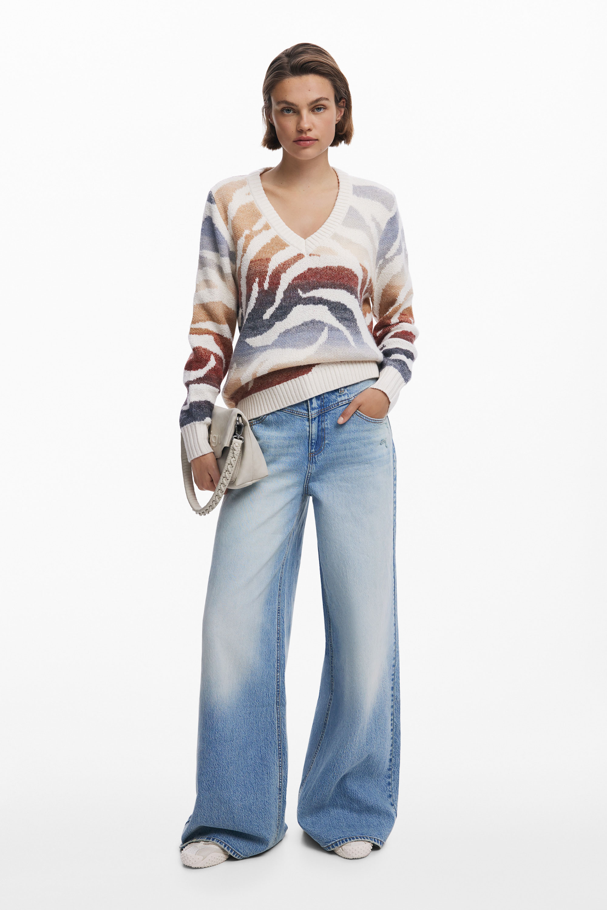 Desigual - WASILLA - Elegáns Női pulóver