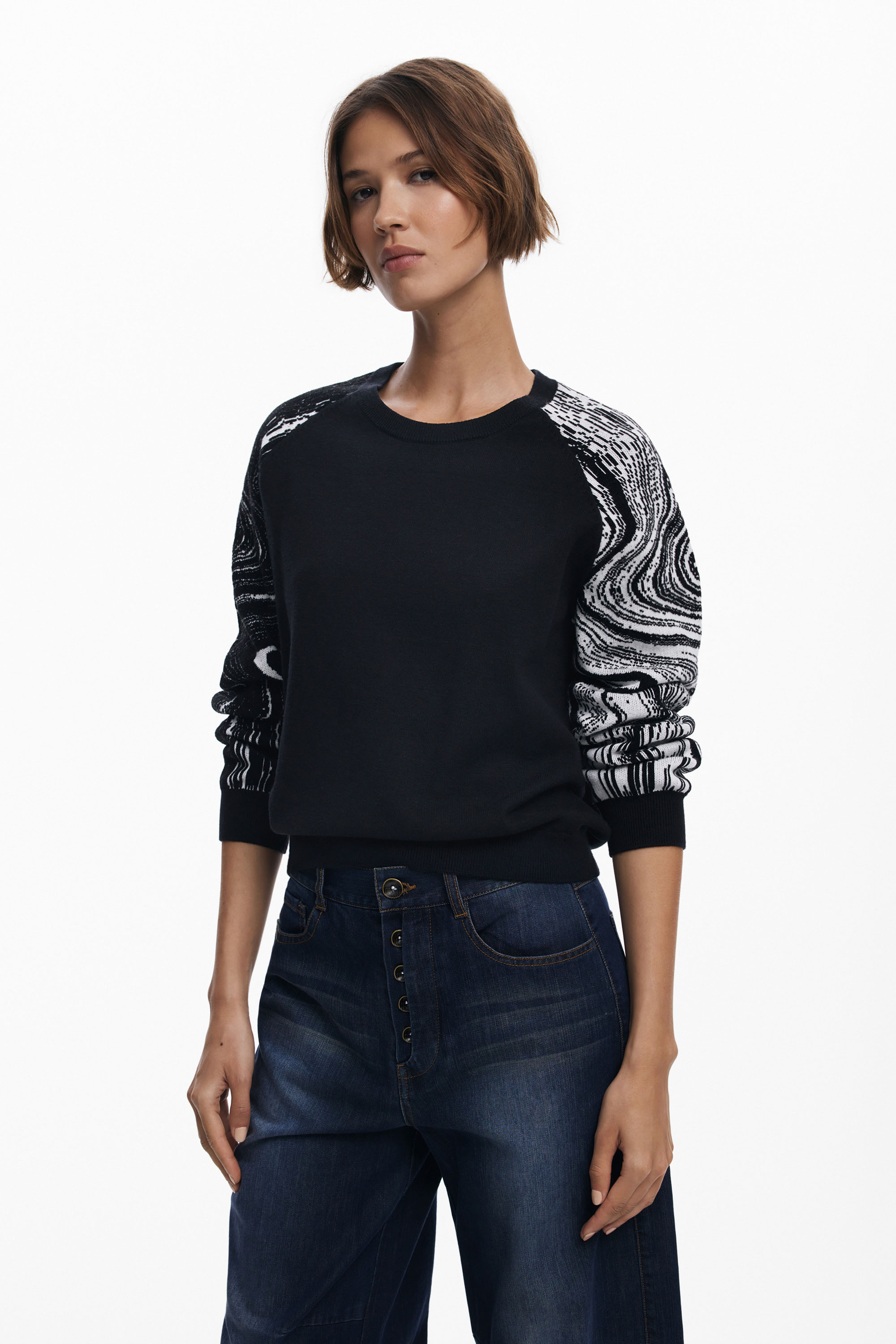 Desigual - KODIAK - Elegáns Női pulóver