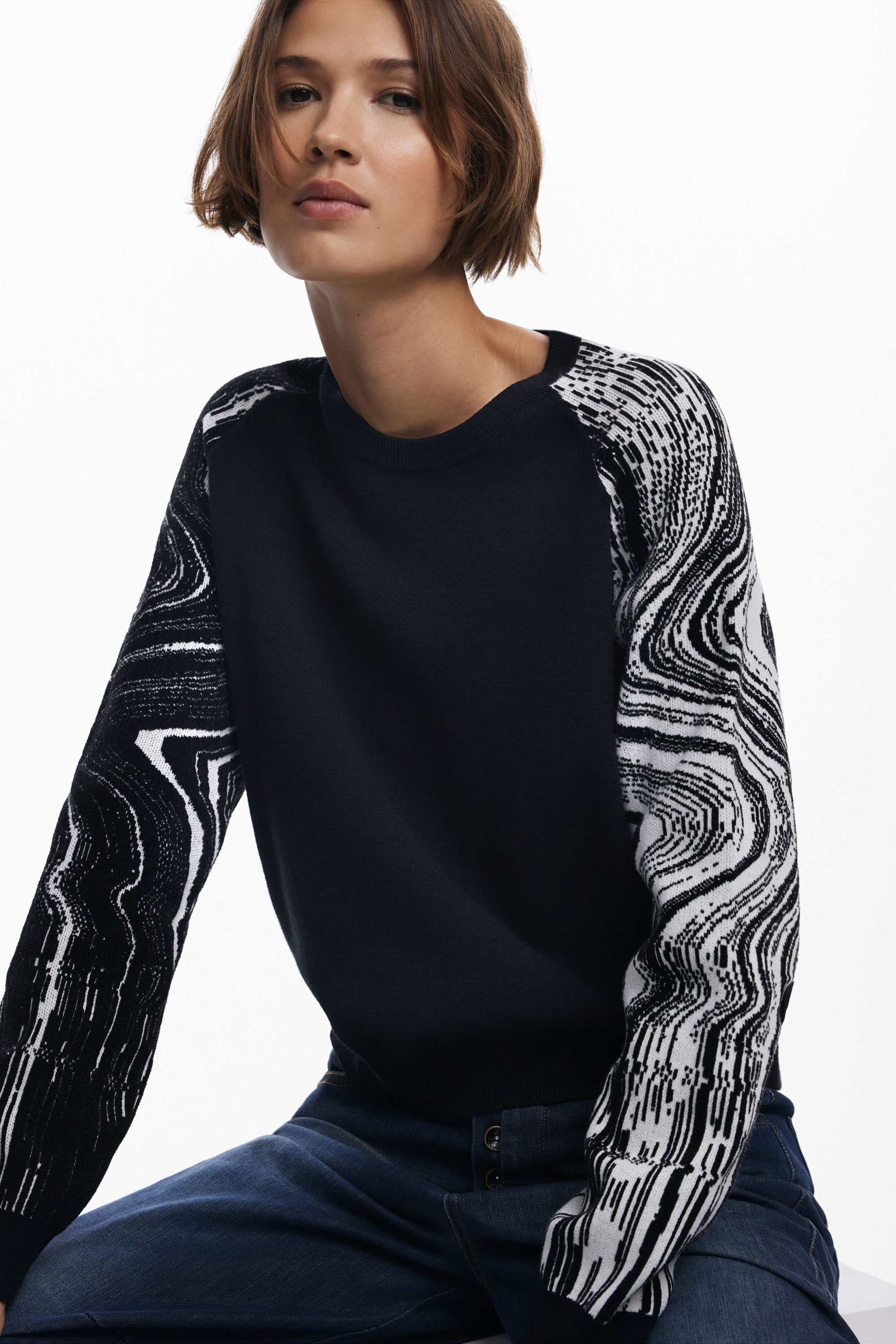 Desigual - KODIAK - Elegáns Női pulóver