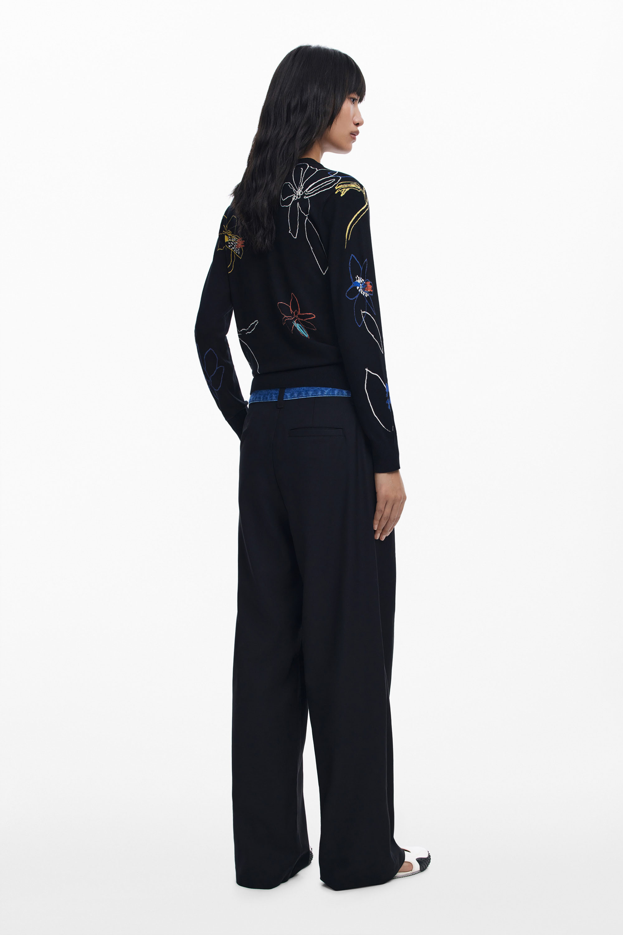 Desigual - ARTY - Elegáns Női pulóver
