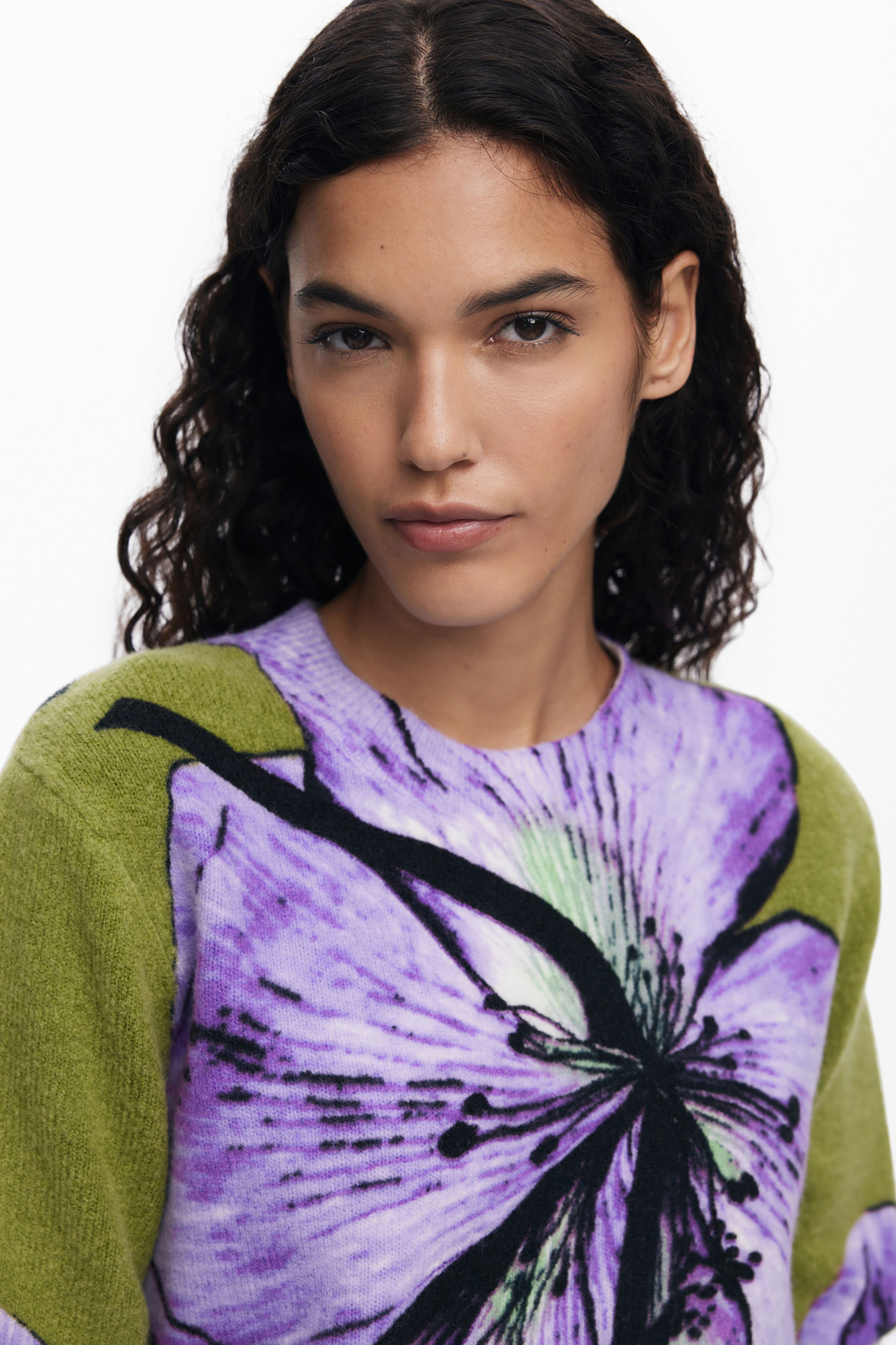 Desigual - ORQUIDEA / LACROIX - Elegáns Női pulóver
