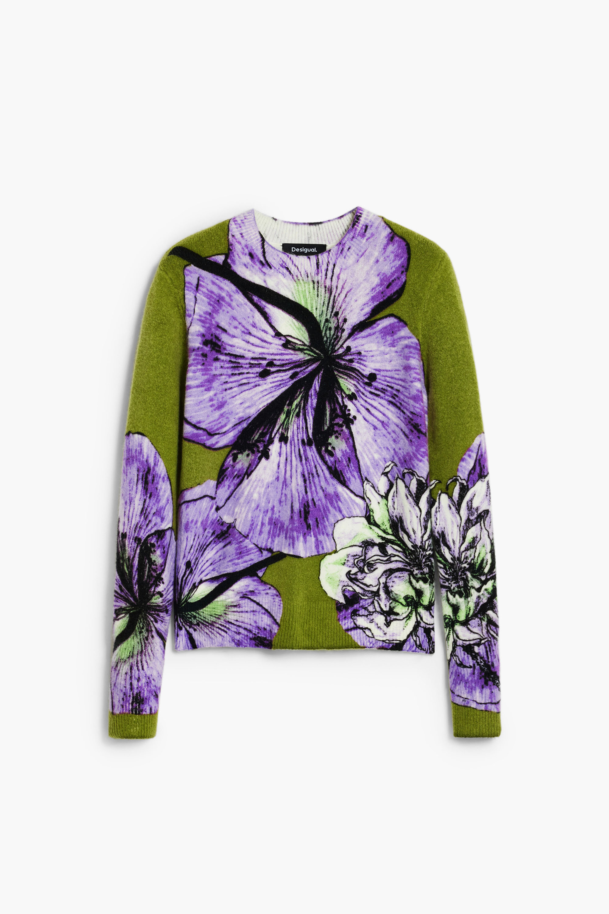 Desigual - ORQUIDEA / LACROIX - Elegáns Női pulóver