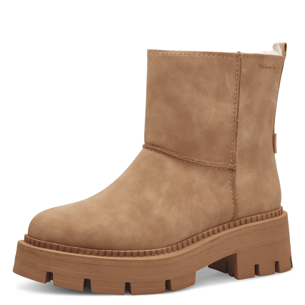 Tamaris - Bélelt Női bokacsizma