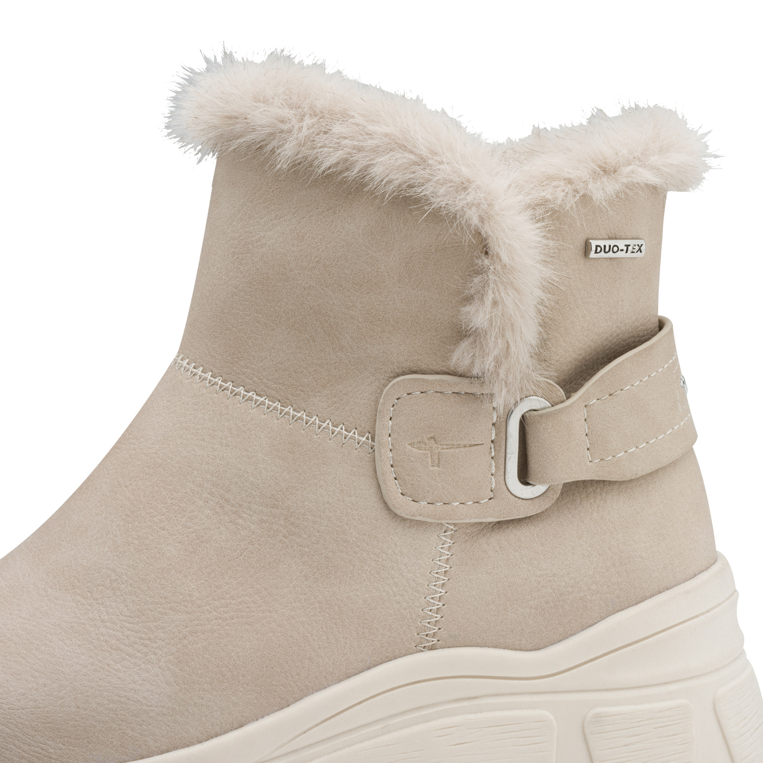 Tamaris - Bélelt Női bokacsizma