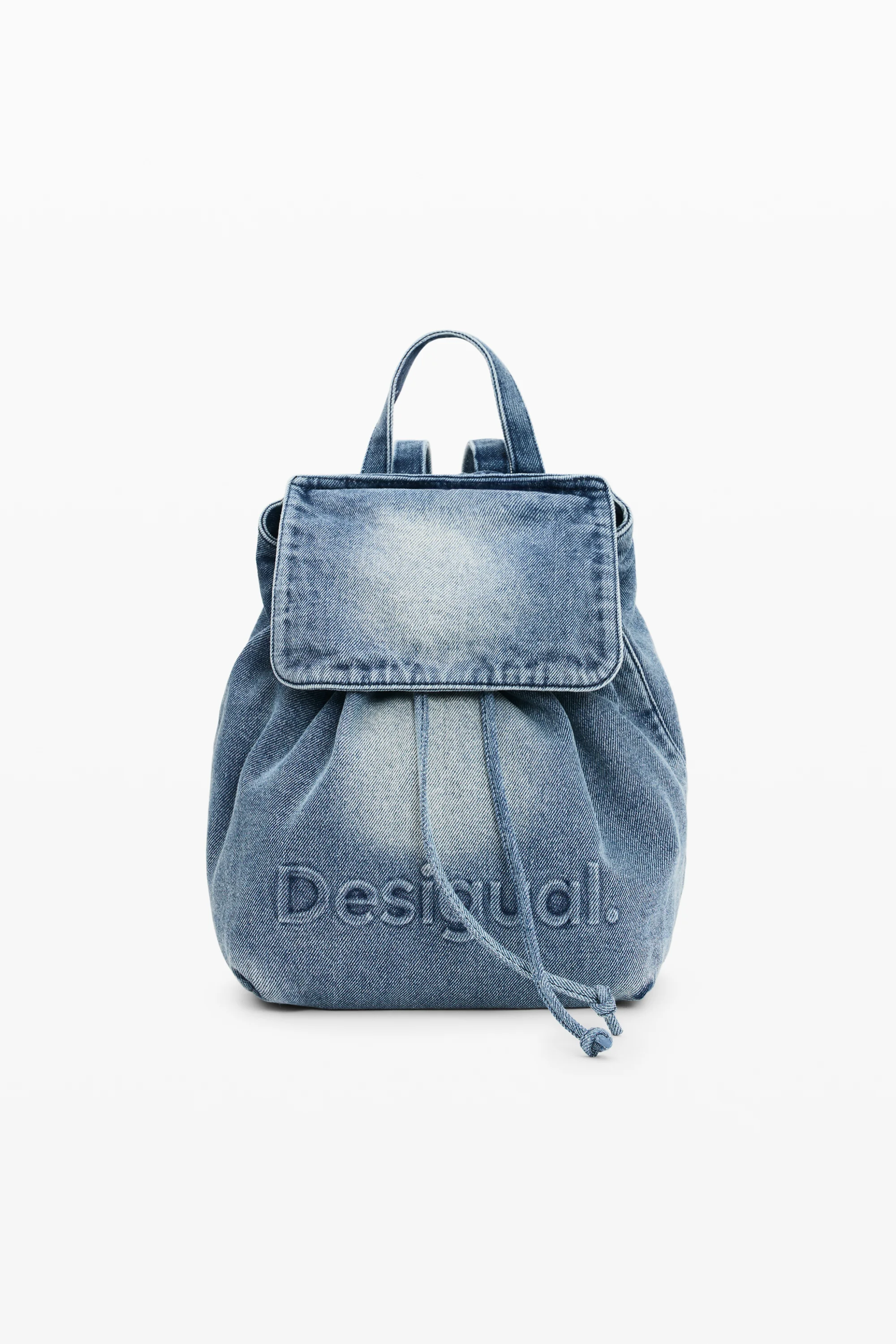 Desigual - HALF LOGO DENIM LUENA MINI - Női hátizsák