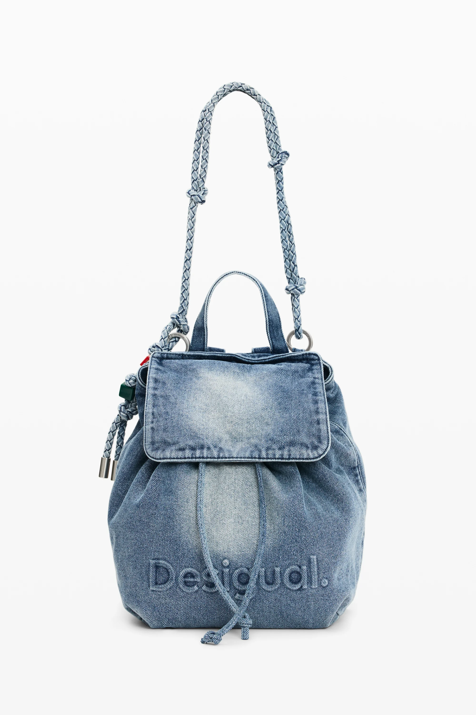 Desigual - HALF LOGO DENIM LUENA MINI - Női hátizsák
