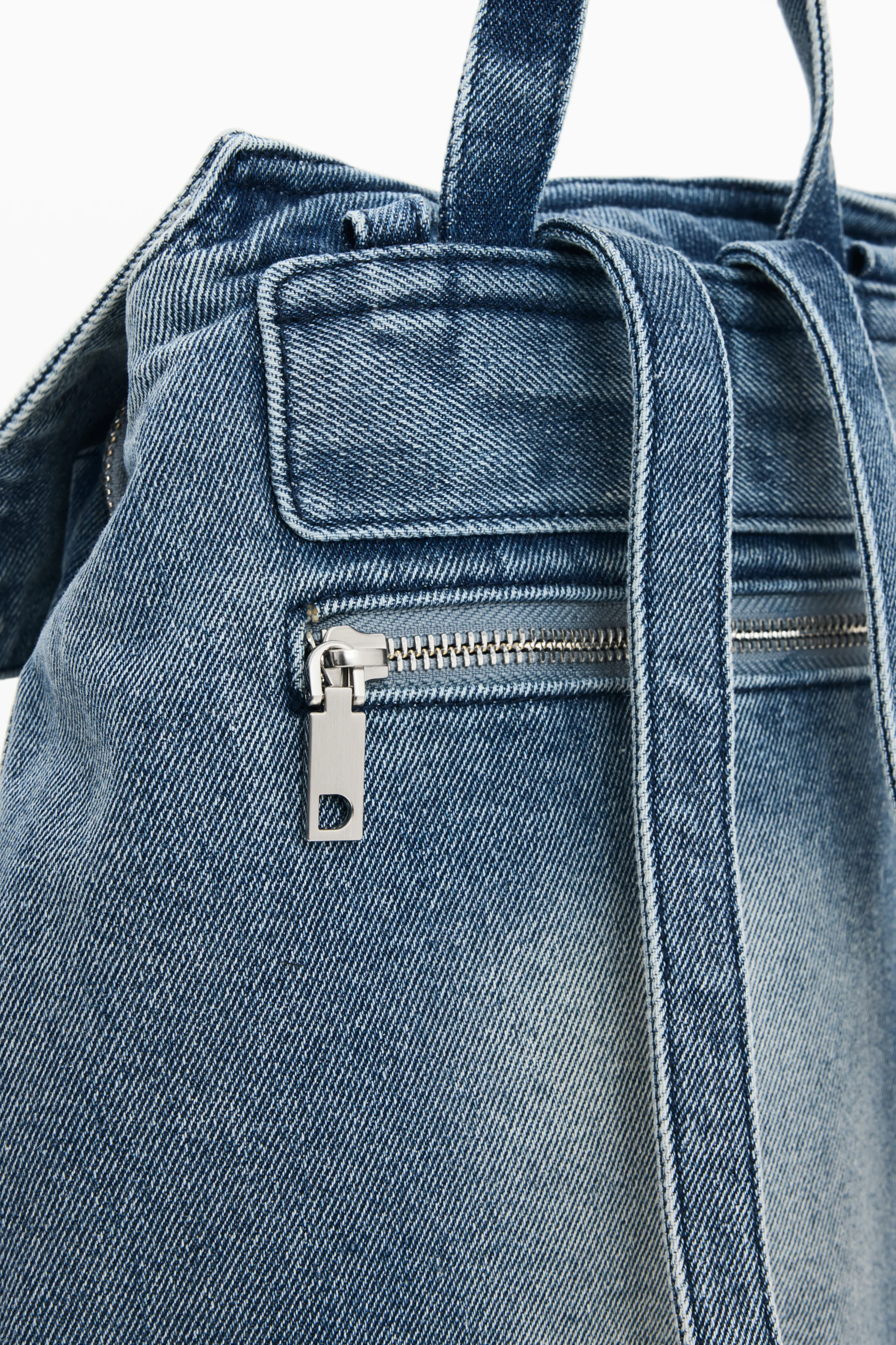 Desigual - HALF LOGO DENIM LUENA MINI - Női hátizsák