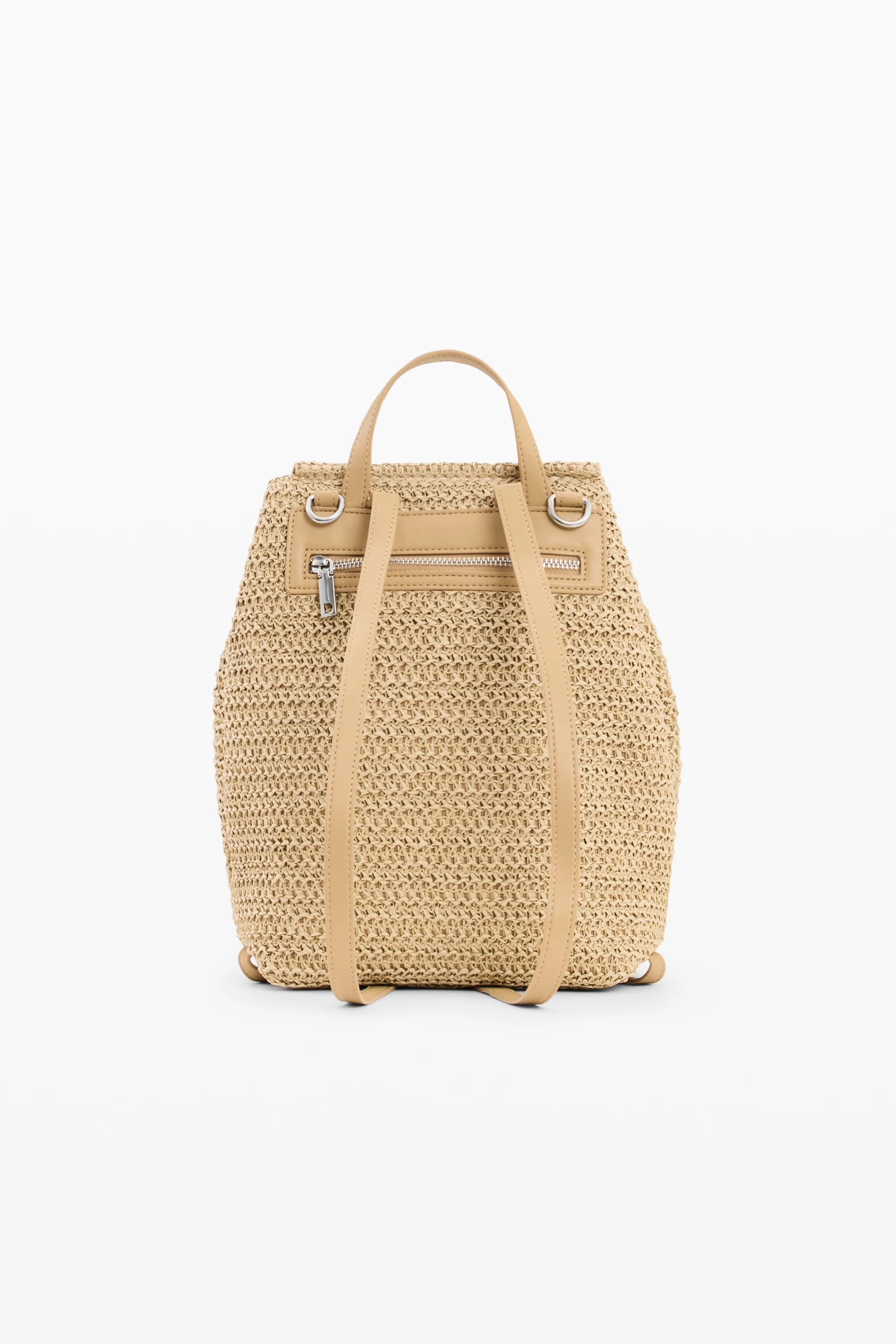 Desigual - HALF LOGO RAFFIA LUENA MINI - Női hátizsák