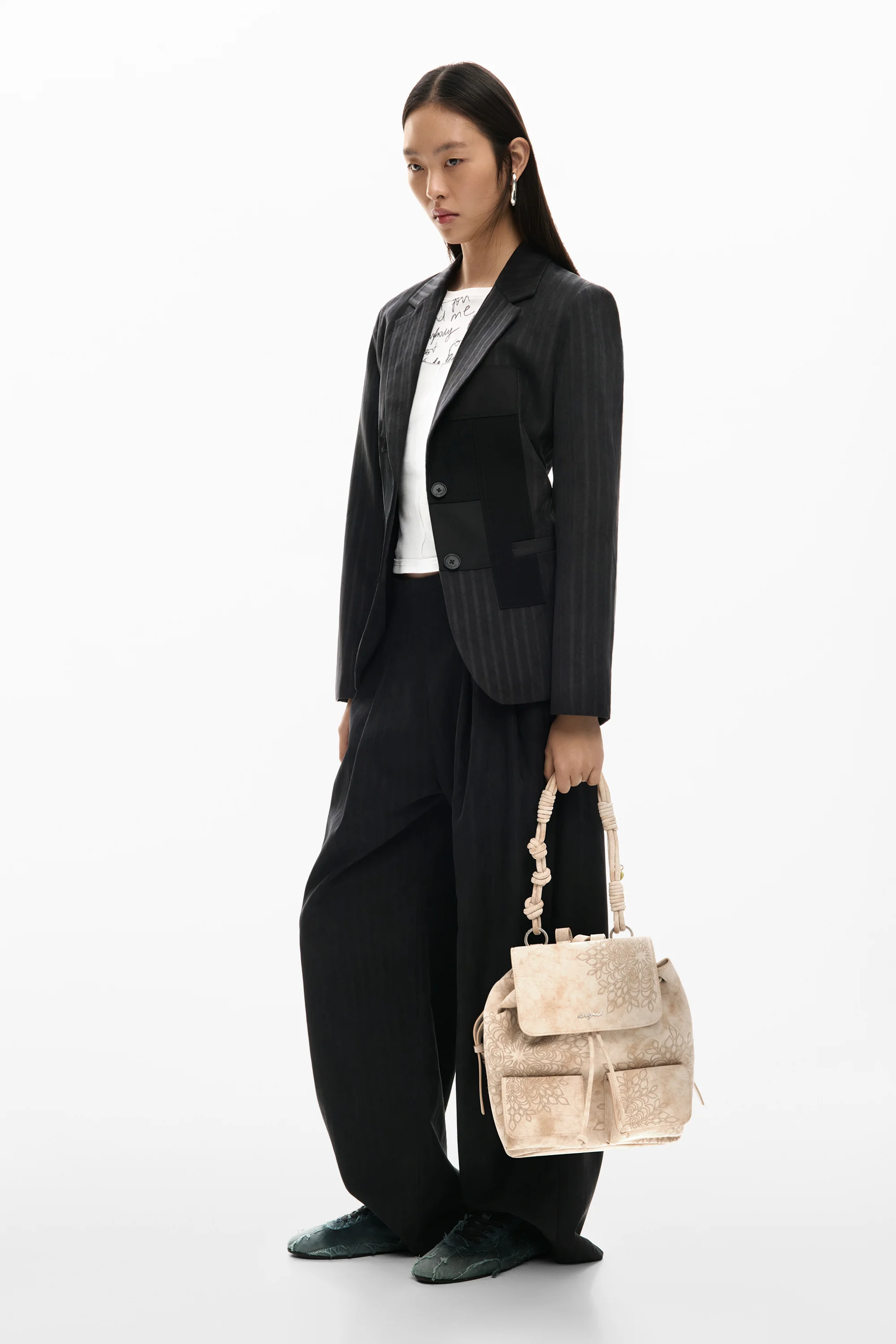 Desigual - SIERRA PRISA MINI SAND - Női hátizsák