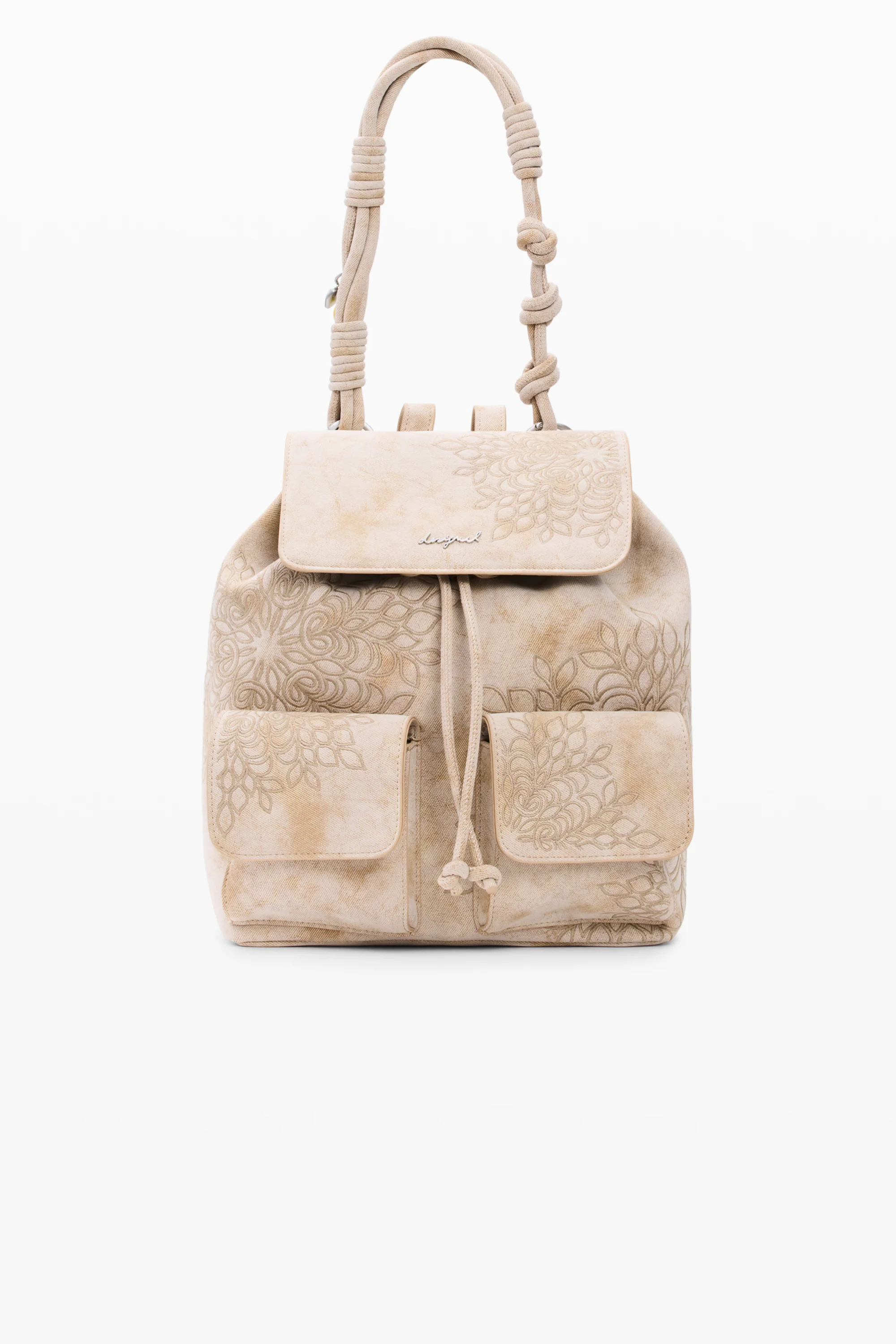 Desigual - SIERRA PRISA MINI SAND - Női hátizsák