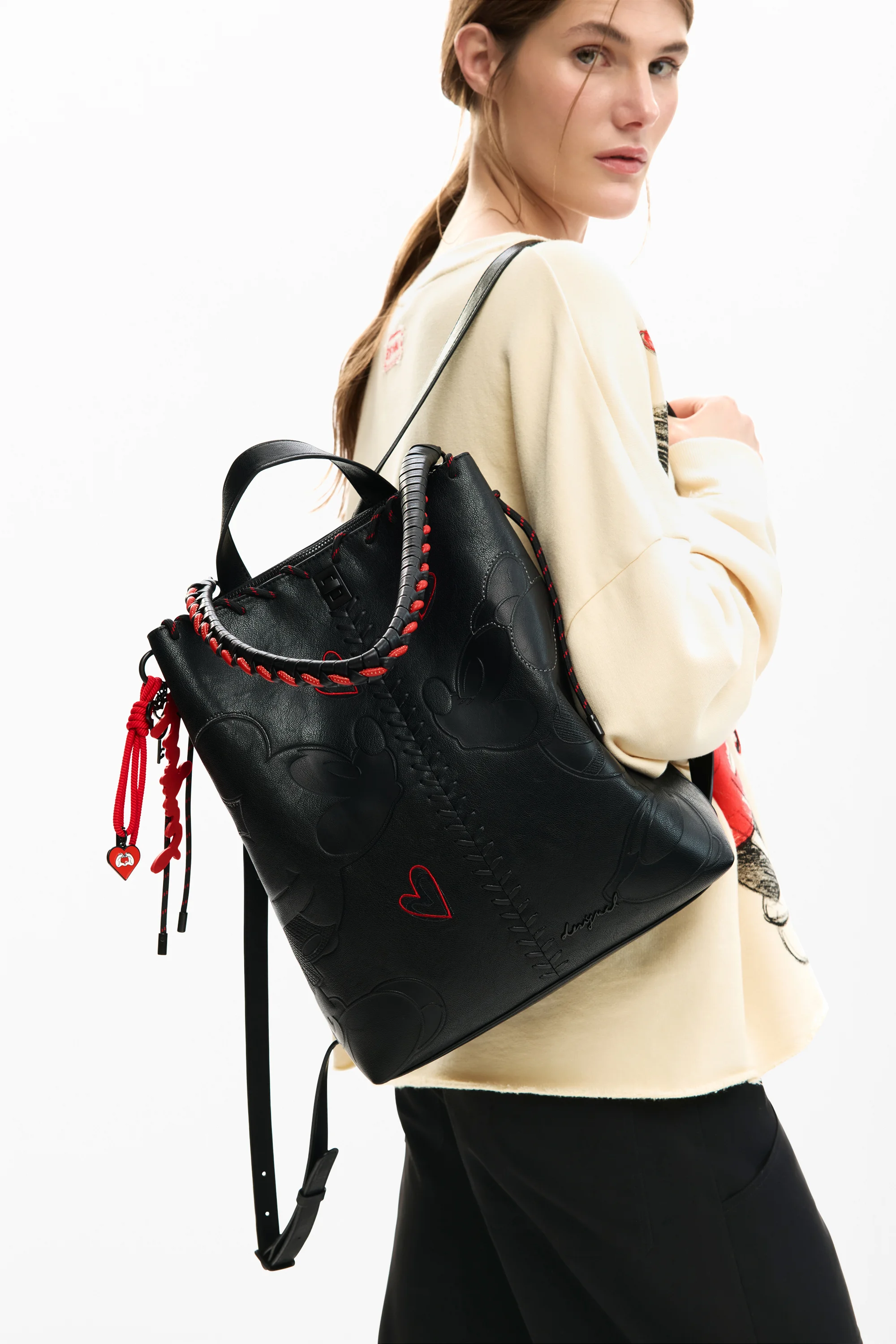 Desigual - ALL MICKEY PU SUMY - Női hátizsák