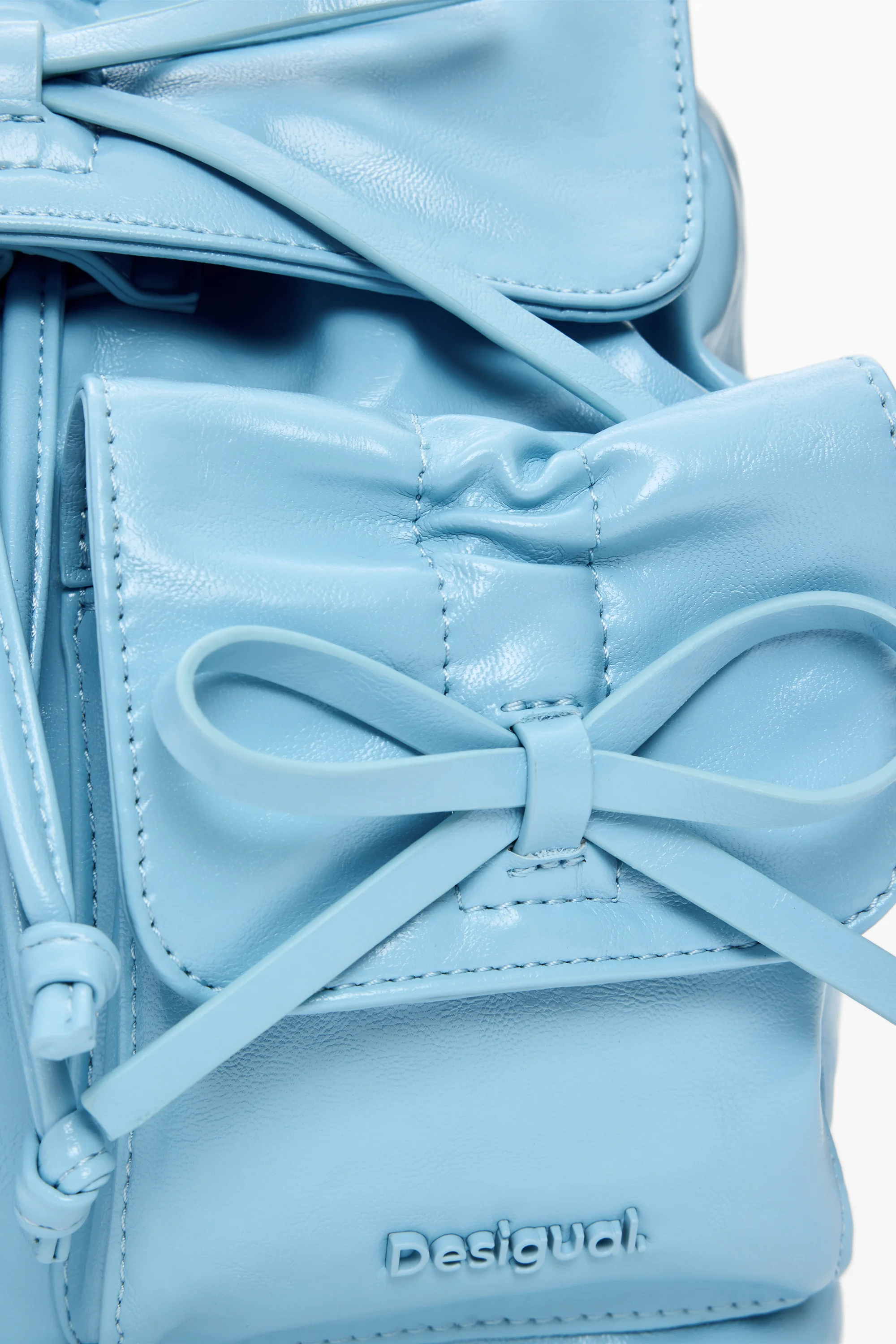 Desigual - RODIO PRISA SHORT SKY BLUE - Női hátizsák