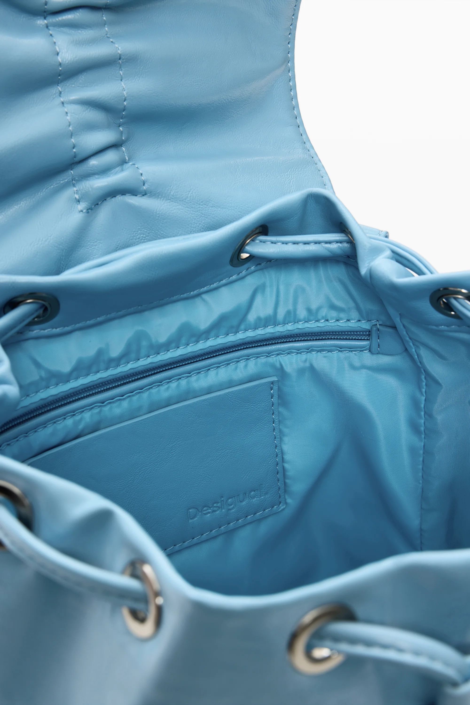 Desigual - RODIO PRISA SHORT SKY BLUE - Női hátizsák